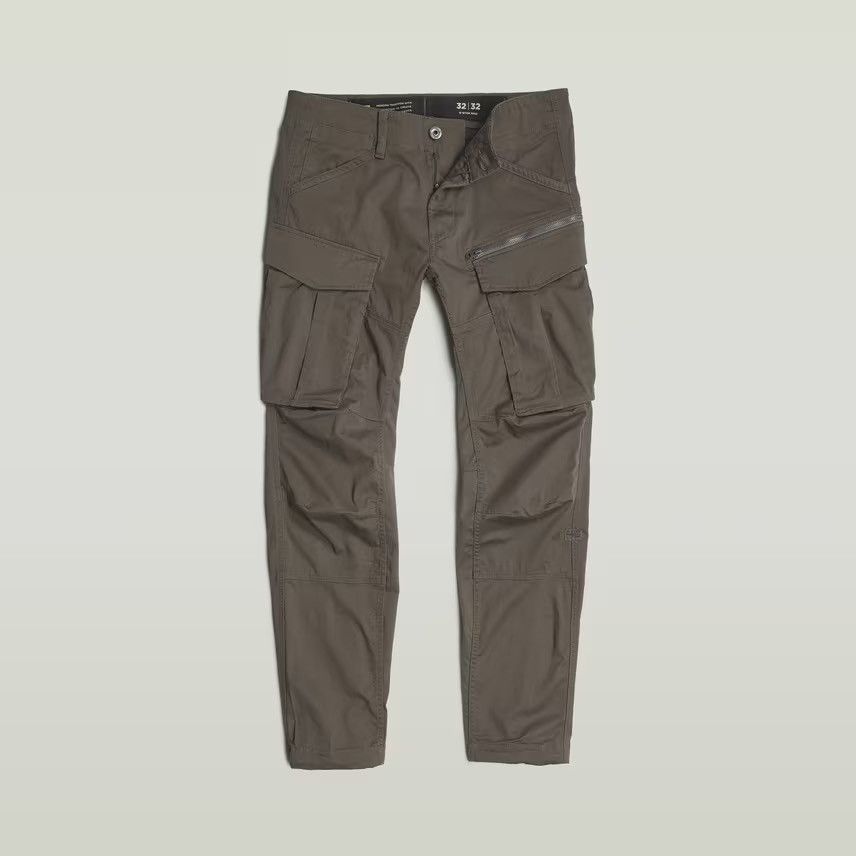Japanese Brand × Vintage G-Star RAW Rovic Zip 3D Regular Tapered Cargo Pants Size US 28 / EU 44 - 1 Thumbnail