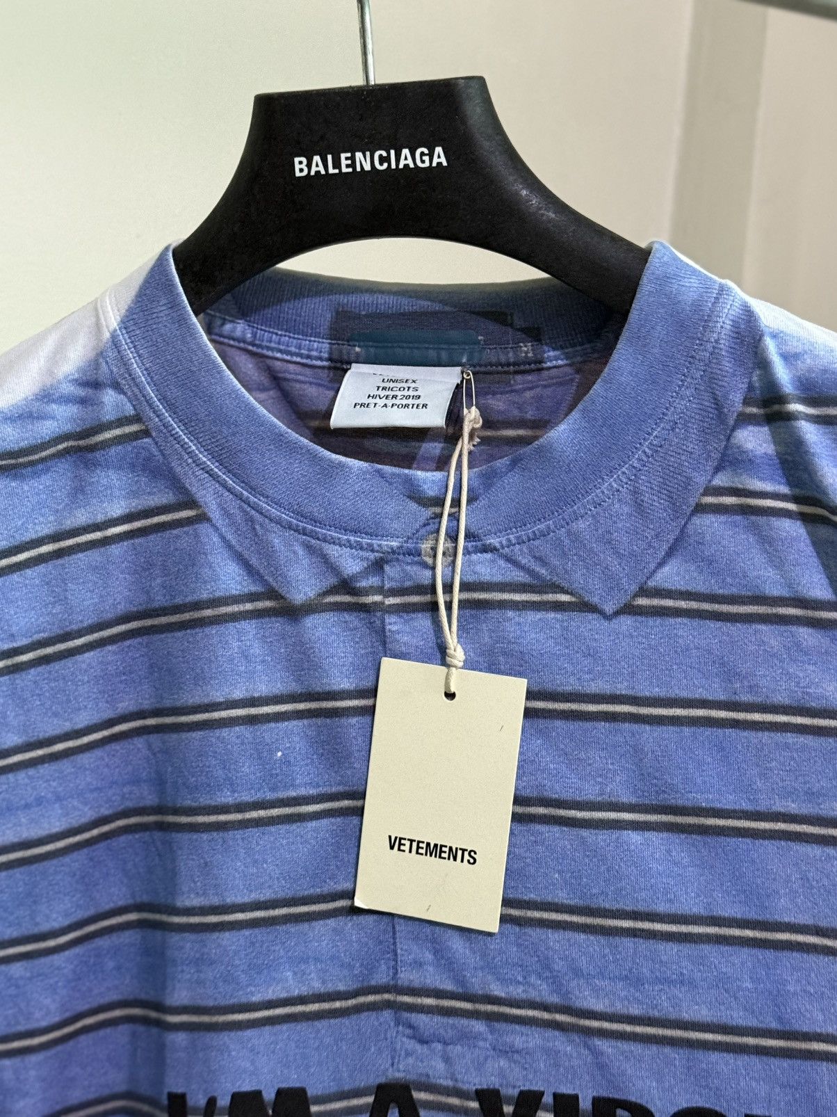 Vetements VETEMENTS Demnas Favourite Core Collection “Virgin” BNWT Size US L / EU 52-54 / 3 - 5 Thumbnail
