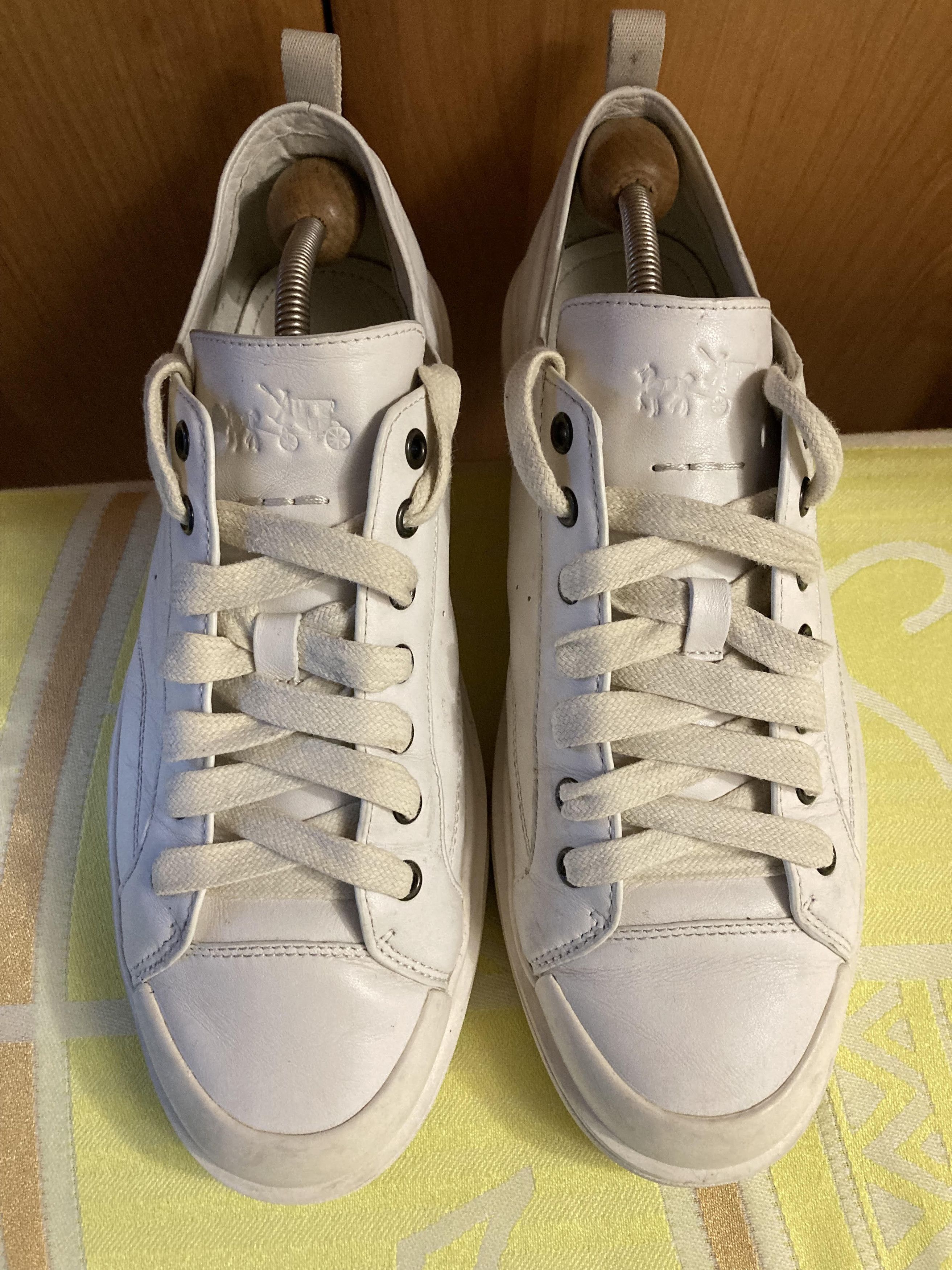 Coach COACH Low Top Leather Lace Up Casual Sneaker Men's G1646 Size US 10 / EU 43 - 2 Thumbnail