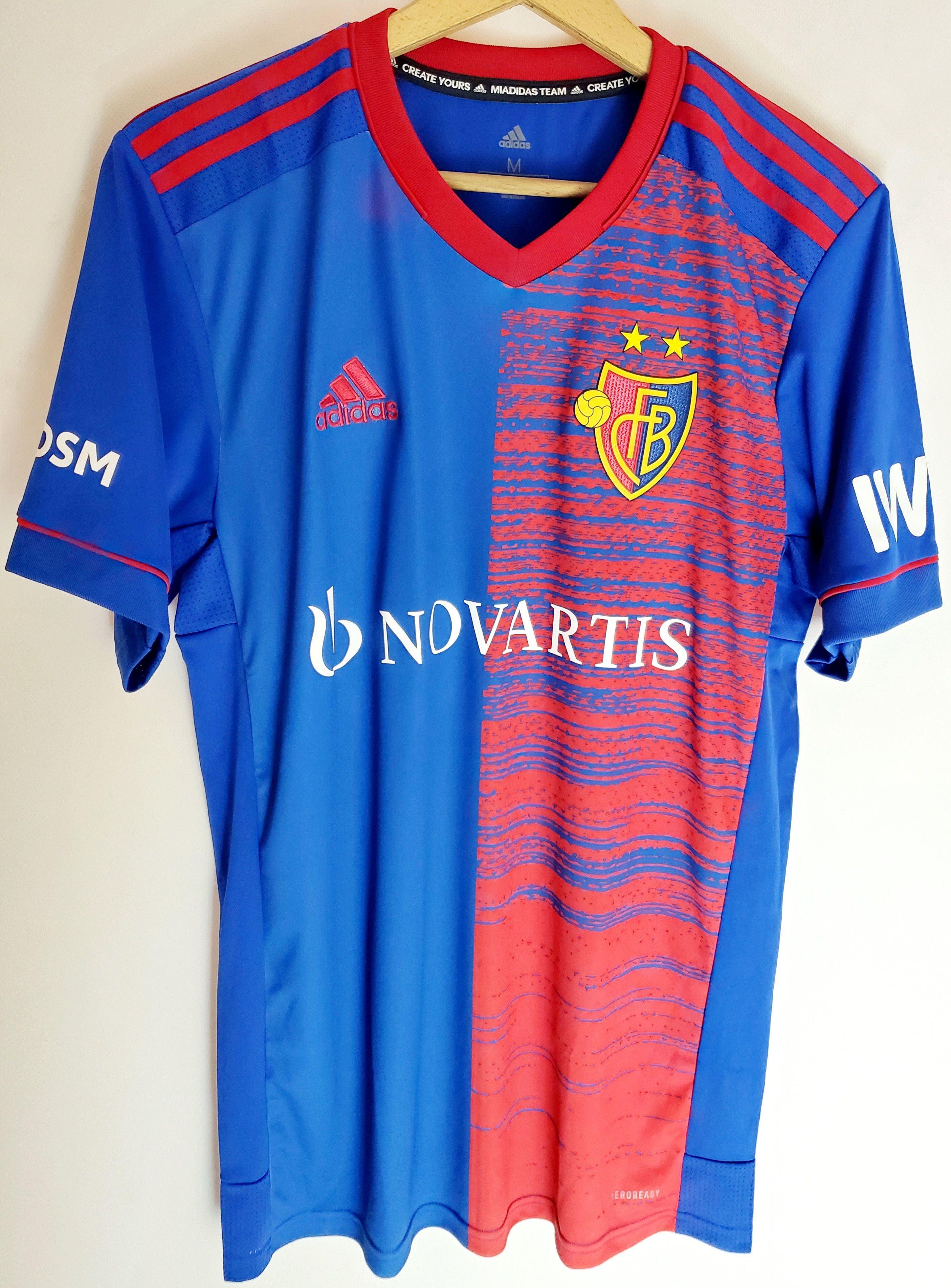 Other FC Basel 2020-21 jersey # 6 ABBRASHI M perfect condition Size US M / EU 48-50 / 2 - 2 Thumbnail