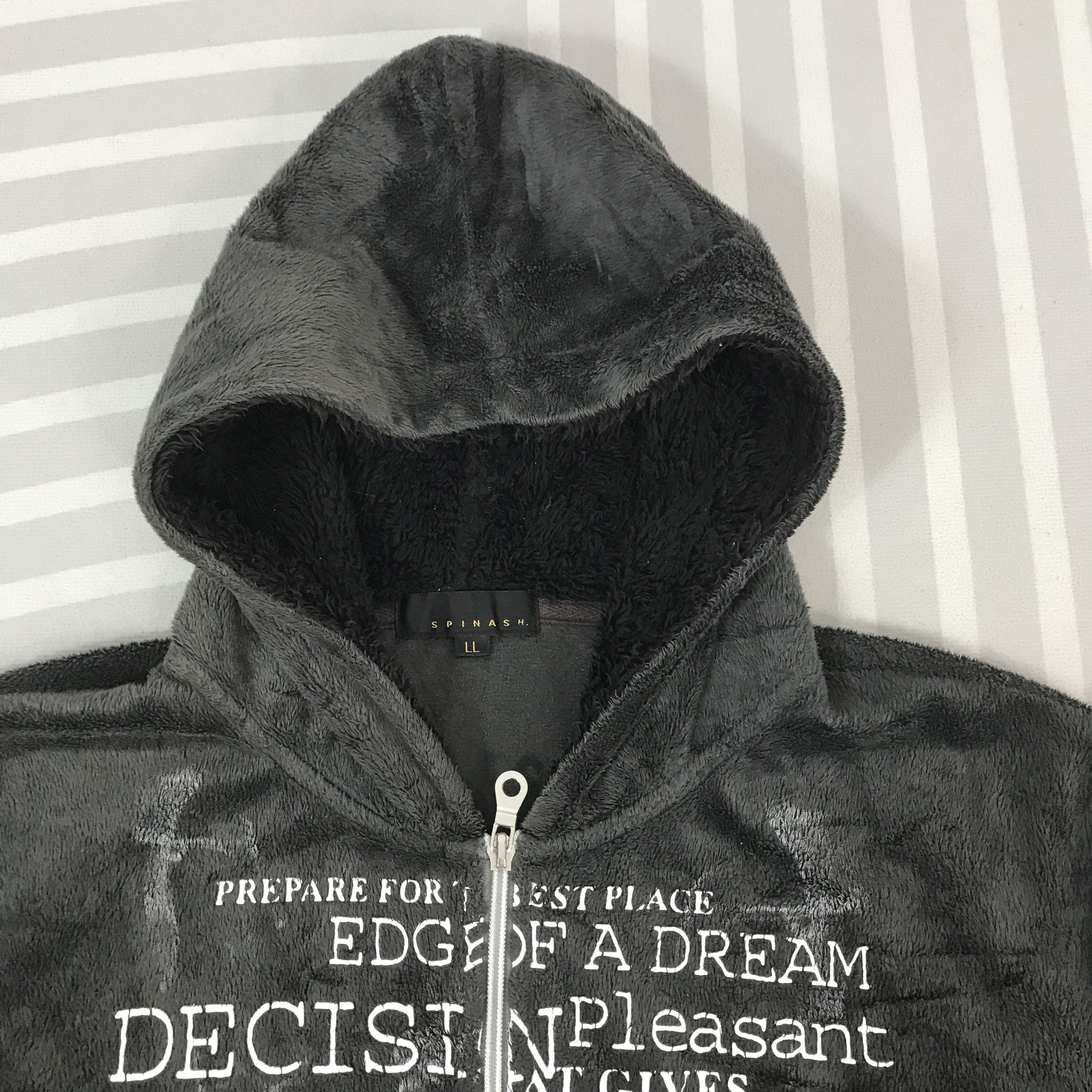 Spinash Vintage Spinash hoodie punk style Jacket K64B15 Size US L / EU 52-54 / 3 - 8 Thumbnail