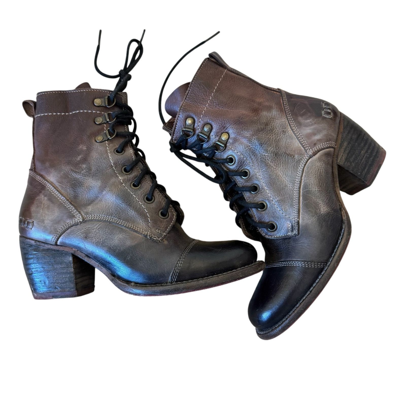 Bed Stu BED STU Judgement Boot Starry Night TD Ombre Block Heel Size US 6 / IT 36 - 1 Thumbnail