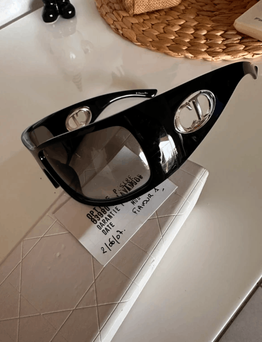 Dior Christian Dior Sunglasses Flavour Ski Mask Vintage 90s Size ONE SIZE - 1 Thumbnail