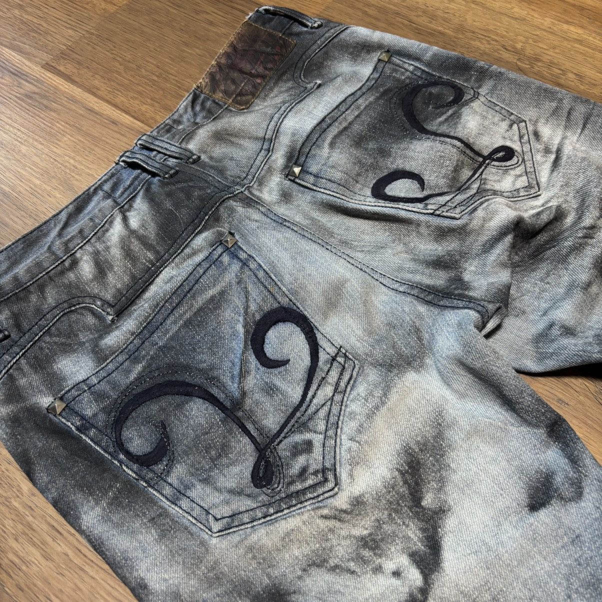 Japanese Brand LAGUST Studs Denim Pants (Japanese Label) Size US 30 / EU 46 - 4 Thumbnail