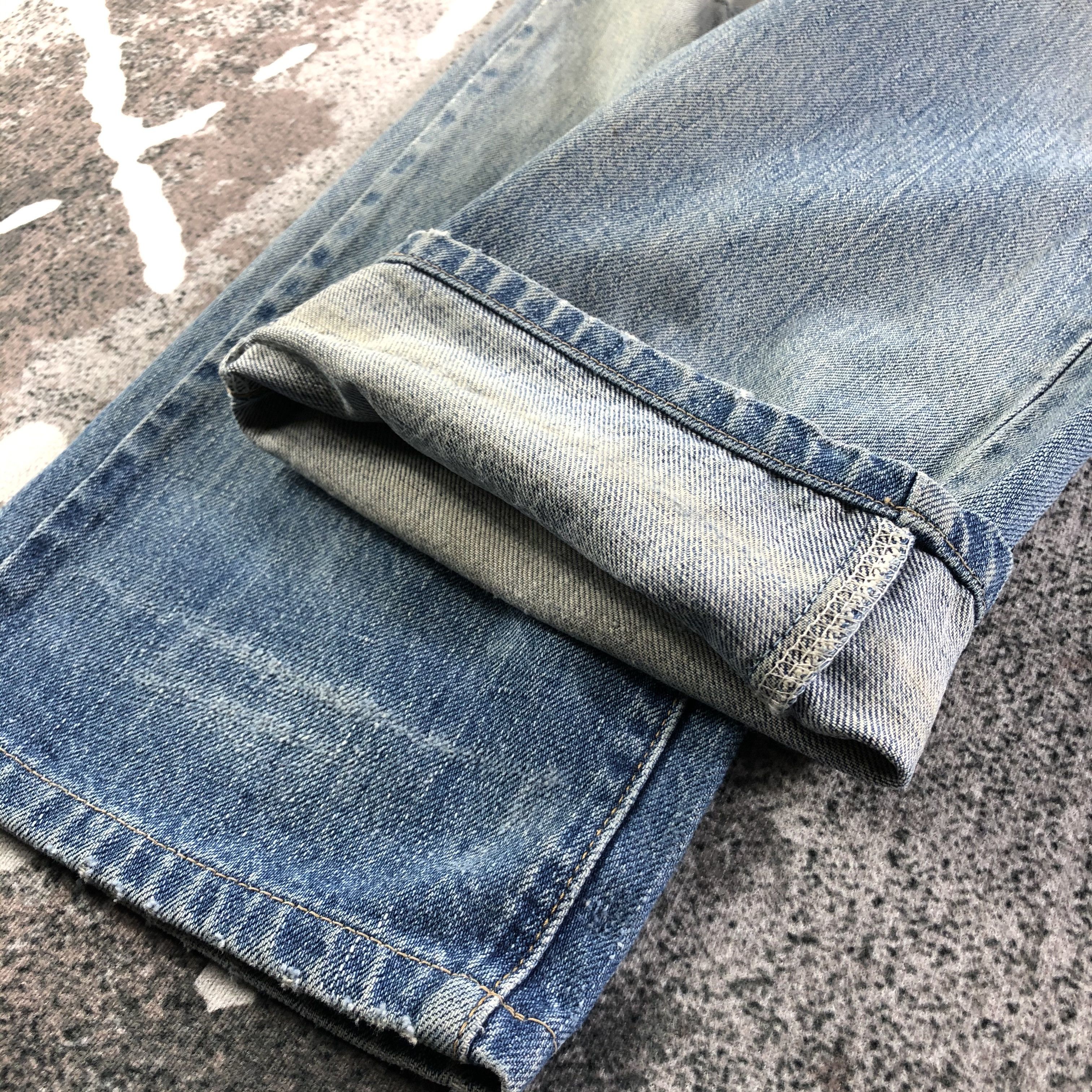 Big John Vintage Big John Jeans Rusty Blue Denim KJ2534 Size US 30 / EU 46 - 7 Thumbnail