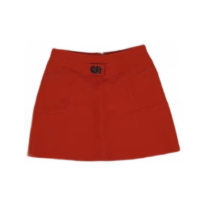 Dior Dior Casual Fashion Solid Color Mini Skirt Size 35" - 2 Thumbnail