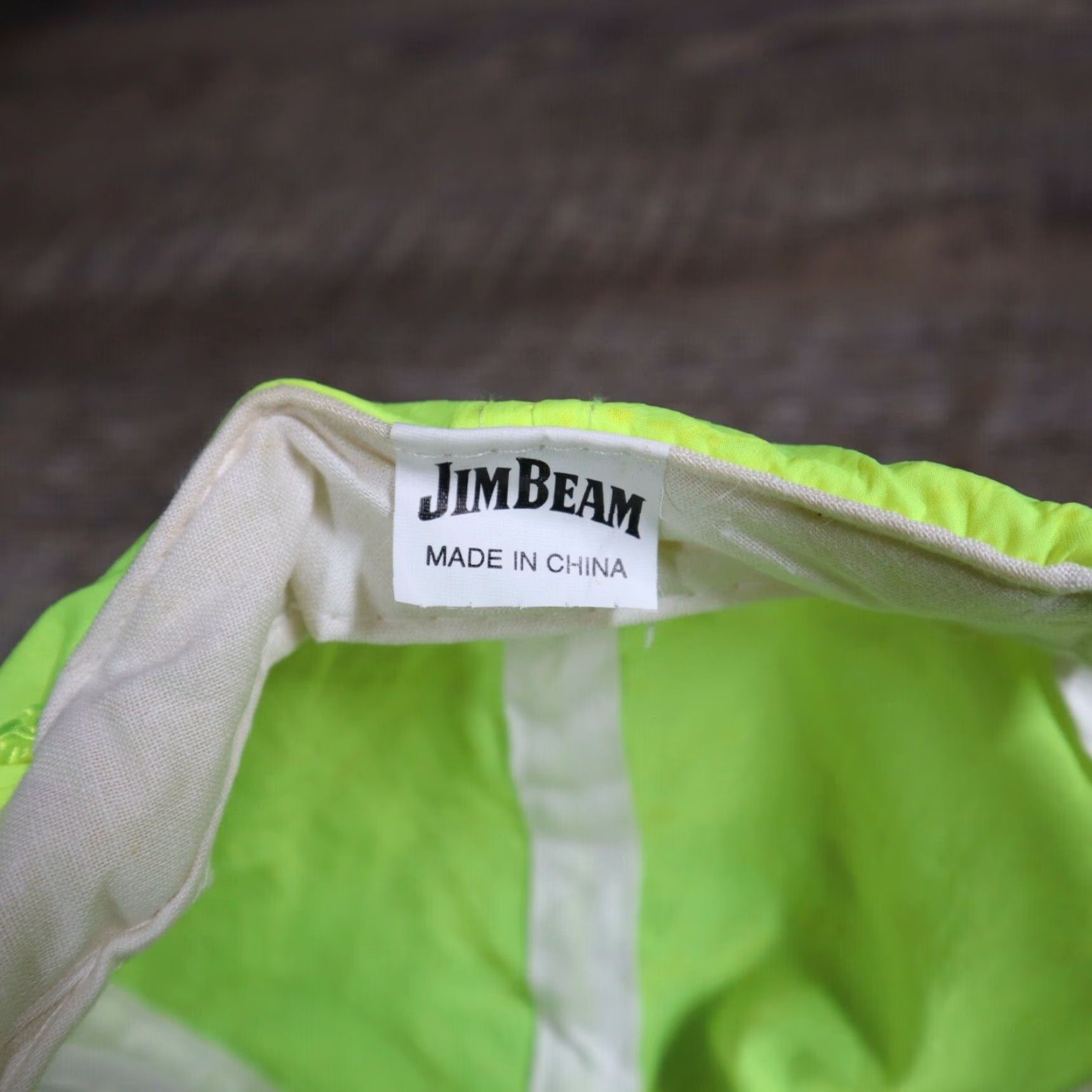Vintage VINTAGE Jim Beam Baseball Cap Hat Snapback Men Adjustable Green 80s Boys Mens Girls Size ONE SIZE - 7 Thumbnail
