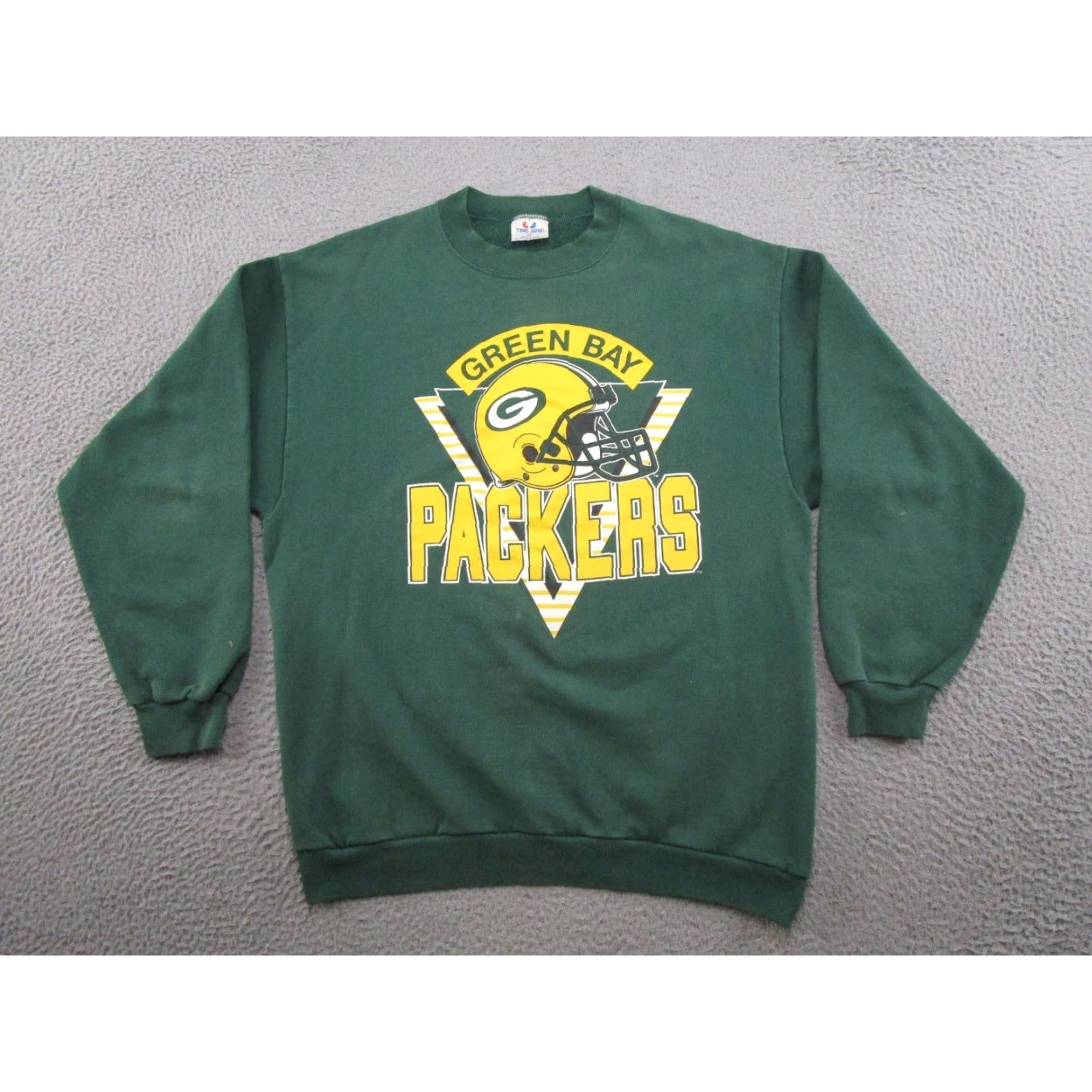 TEE JAYS VINTAGE Green Bay Packers Pullover Crewneck Sweatshirt Mens XL Green 90s Sports Football Tee Jays Mens XL Size US XL / EU 56 / 4 - 2 Thumbnail