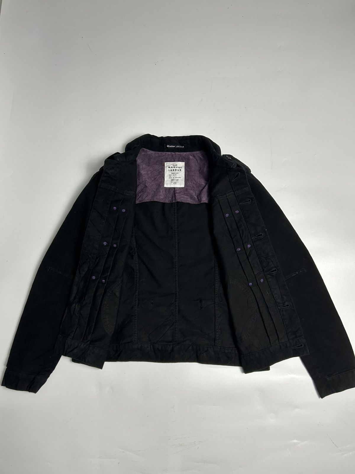 Japanese Brand MANUAL LABOUR TAILOR MADE BUTTON UP JACKET Size XS / US 0-2 / IT 36-38 - 3 Thumbnail