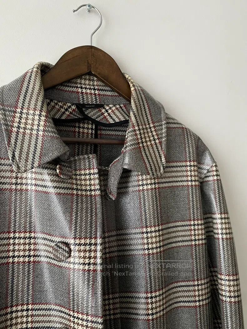 Fendi Fendi Men's wool Welsh check long coat Size US S / EU 44-46 / 1 - 3 Thumbnail