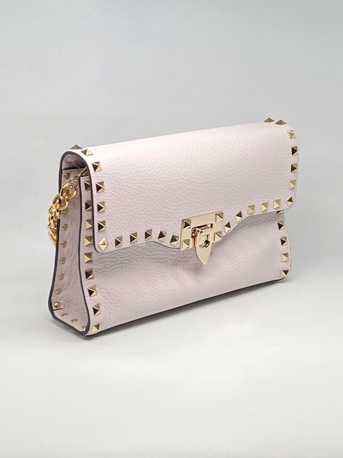 Valentino Valentino Garavani Small Rockstud Calfskin Crossbody Bag Size ONE SIZE - 3 Thumbnail