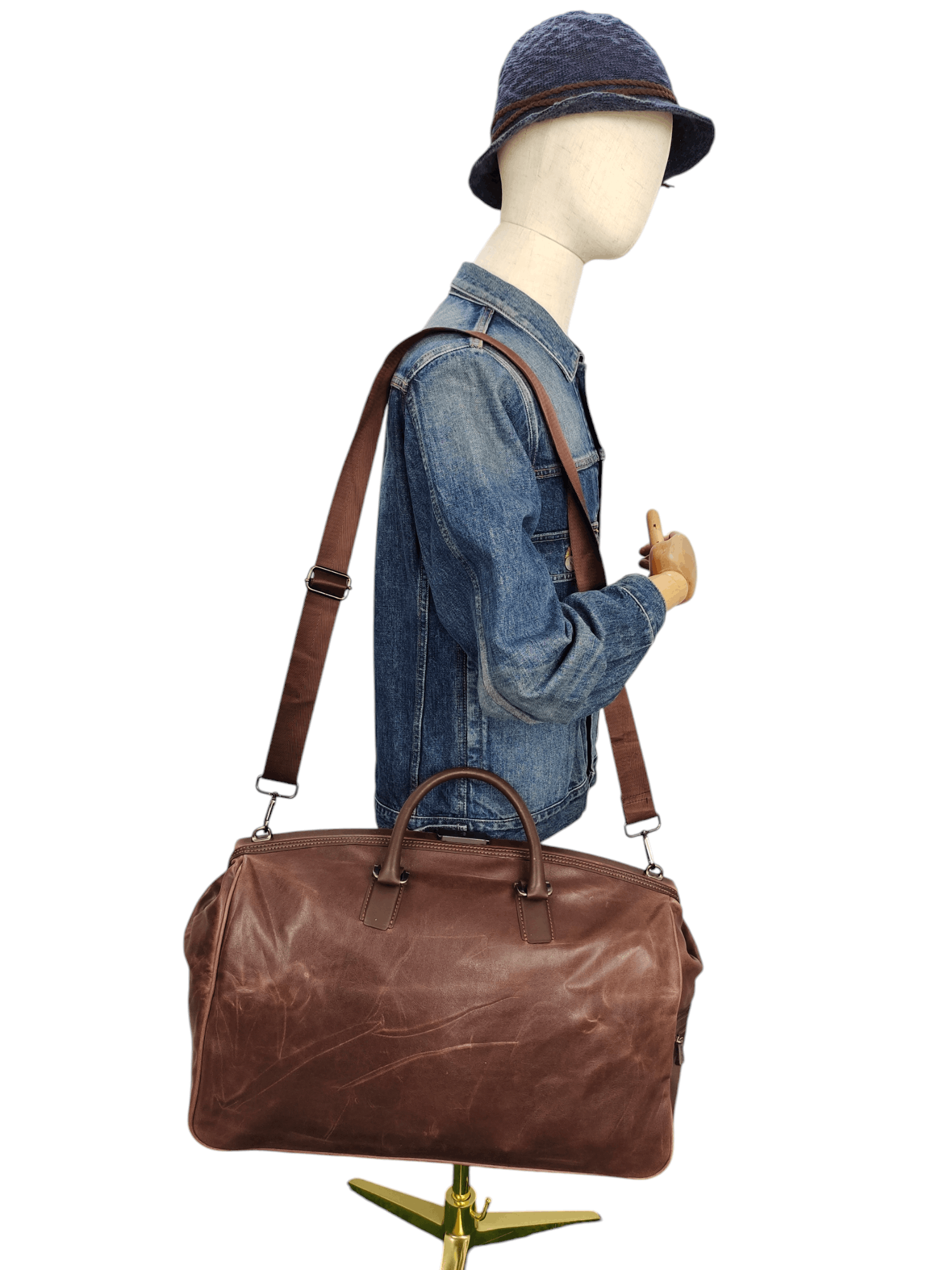 Takeo Kikuchi Vintage Takeo Kikuchi Distress Patina Leather Doctor Bag Jpg Size ONE SIZE - 2 Thumbnail