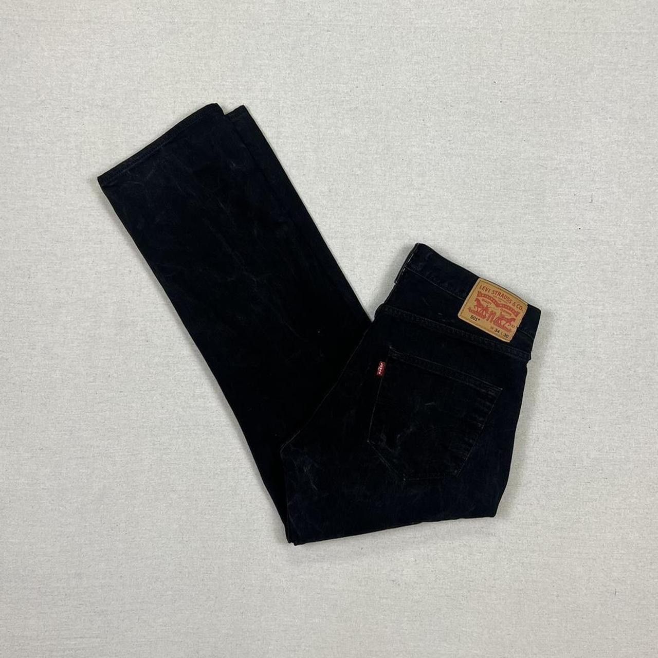 Levi's × Vintage Black levis 501 jeans Size US 34 / EU 50 - 6 Thumbnail