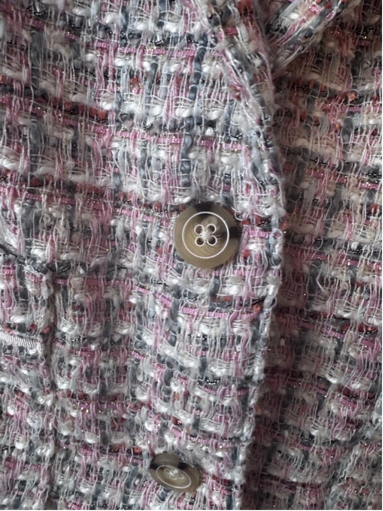 Anthropologie Maeve by Anthropologie Tweed Cropped Blazer - US Size 6 Size M / US 6-8 / IT 42-44 - 5 Thumbnail