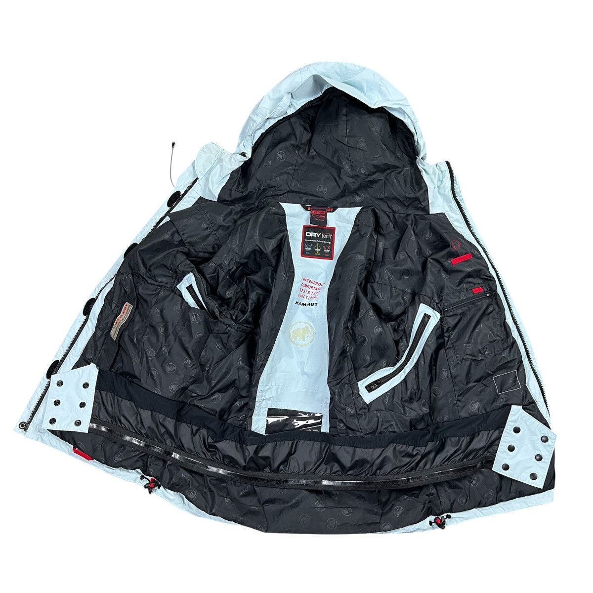 Mammut Mammut DryTech Outdoor Hiking Jacket Women's Blue M Size M / US 6-8 / IT 42-44 - 12 Thumbnail