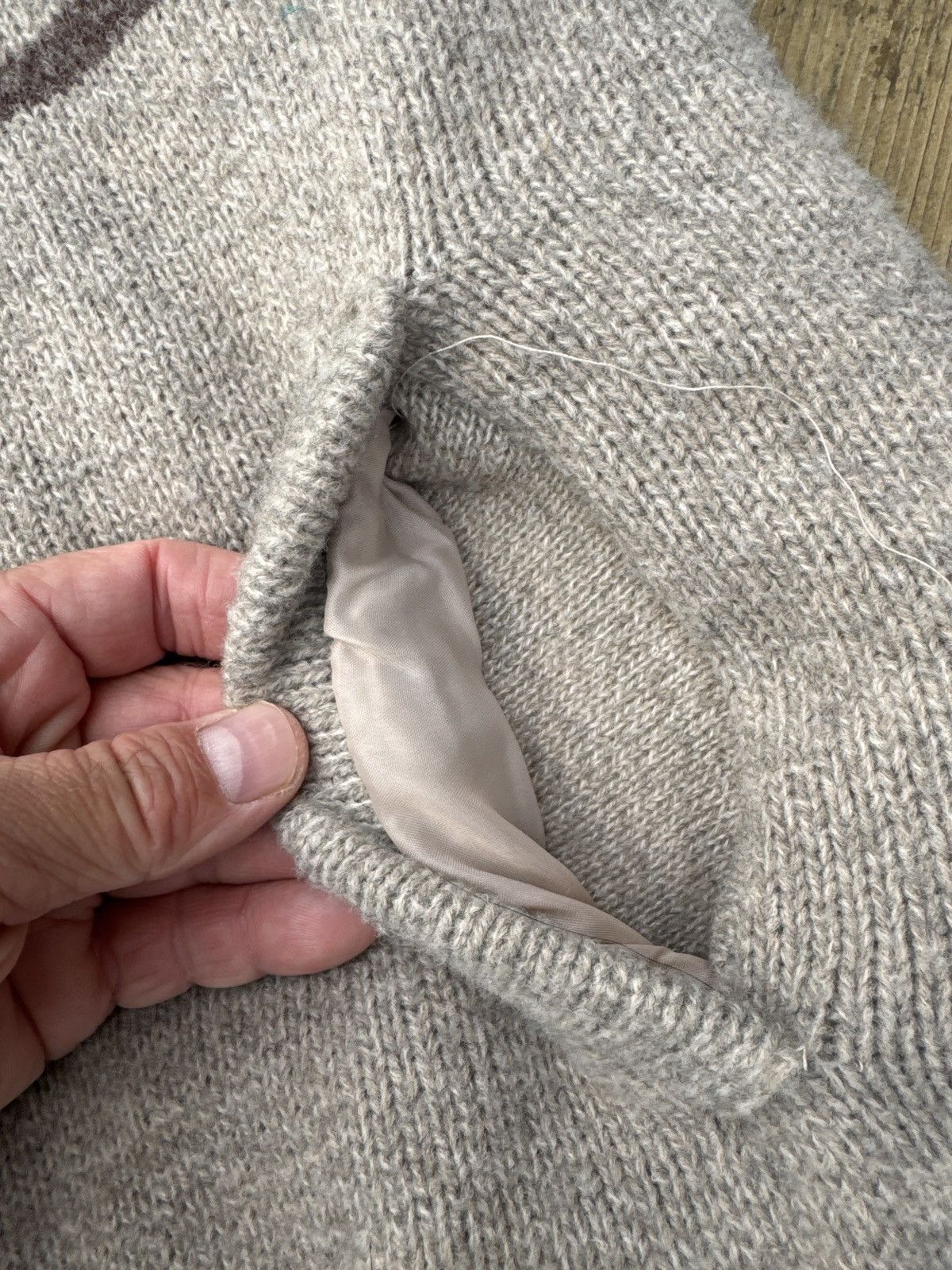 Vintage Vintage 80s Outdoor Exchange Sherpa Wool Blend Hoodie XL Size US XL / EU 56 / 4 - 10 Thumbnail