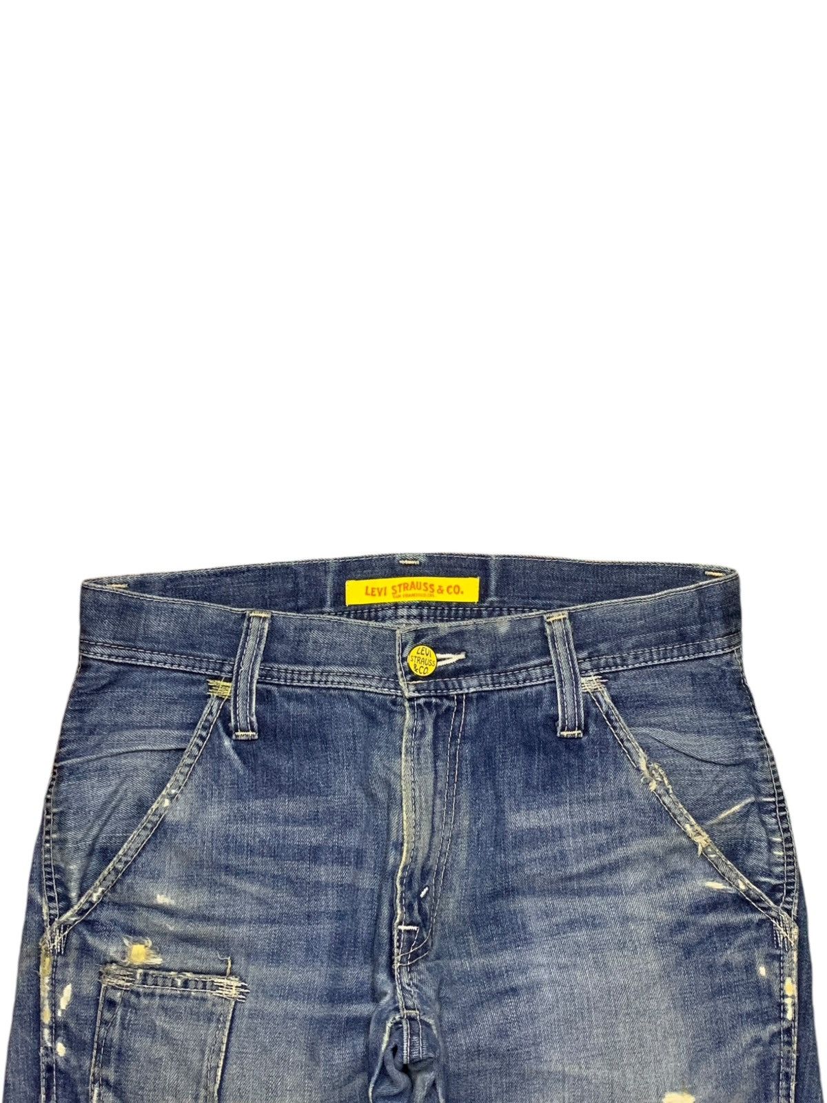Levi's × Levi's Vintage Clothing Vintage 90s Levis 502 Faded Wash Distressed Loose Jeans Size US 32 / EU 48 - 4 Thumbnail