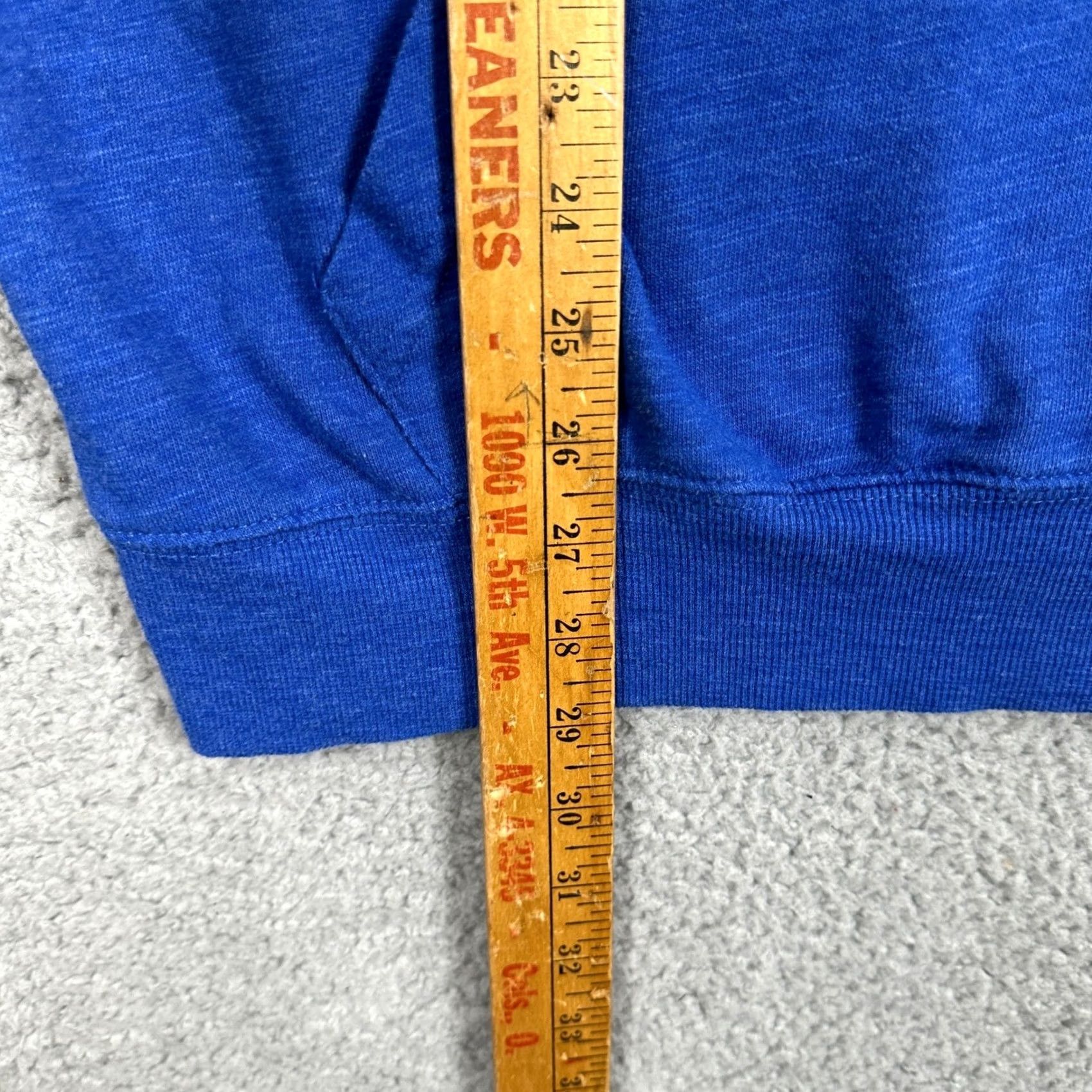 Vintage Pittsburgh Panthers Sweatshirt Hoodie Mens Large Blue Logo Colosseum Lightweight Pullover Pockets Graphic Print Size US L / EU 52-54 / 3 - 6 Thumbnail