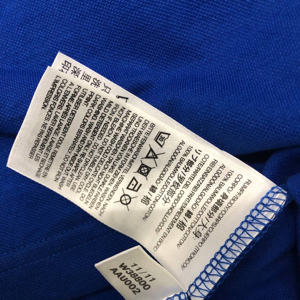 Adidas × Yohji Yamamoto T531 YOHJI YAMAMOTO X ADIDAS POLO SHIRTS Size US L / EU 52-54 / 3 - 7 Thumbnail