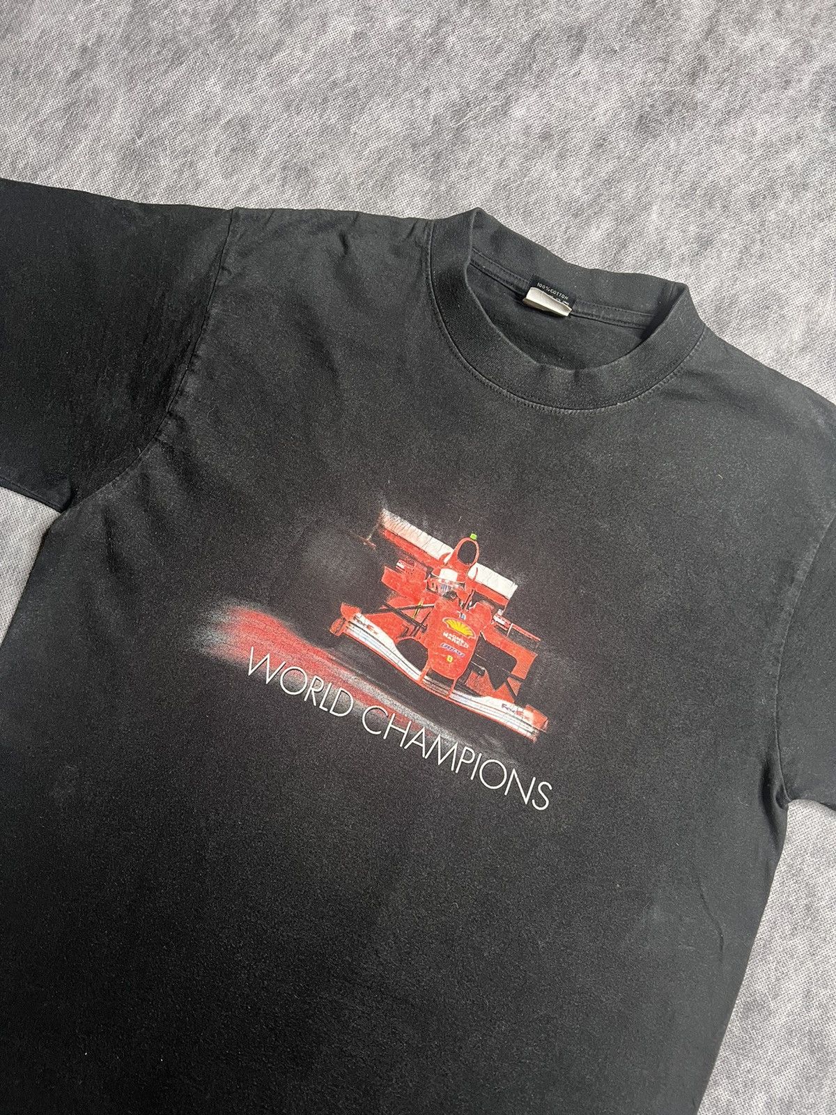 Ferrari Rare Vintage Ferrari World Champion Tee Size US L / EU 52-54 / 3 - 2 Thumbnail