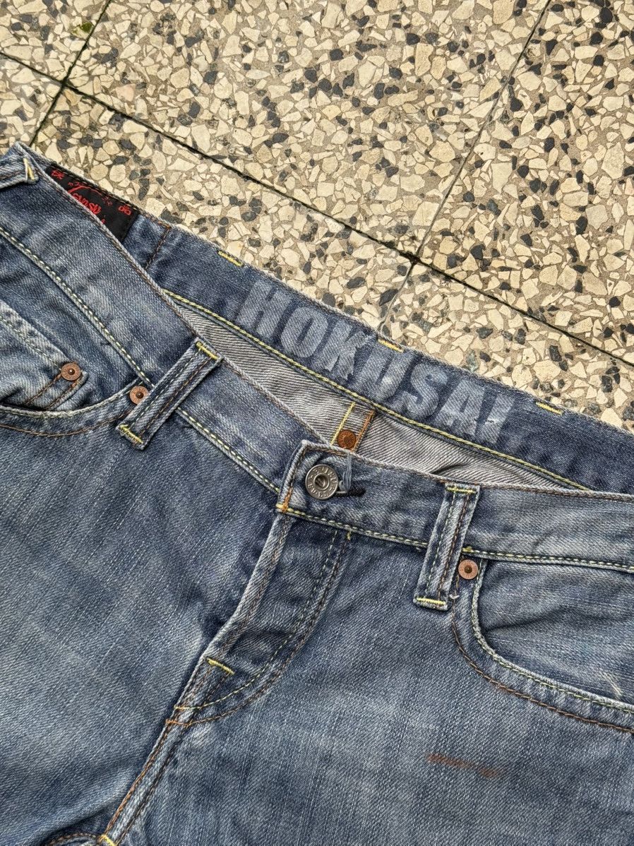 Evisu × Japanese Brand Evisu Hokusai painter and seagull print jeans Japan y2k Size 28" / US 6 / IT 42 - 8 Thumbnail