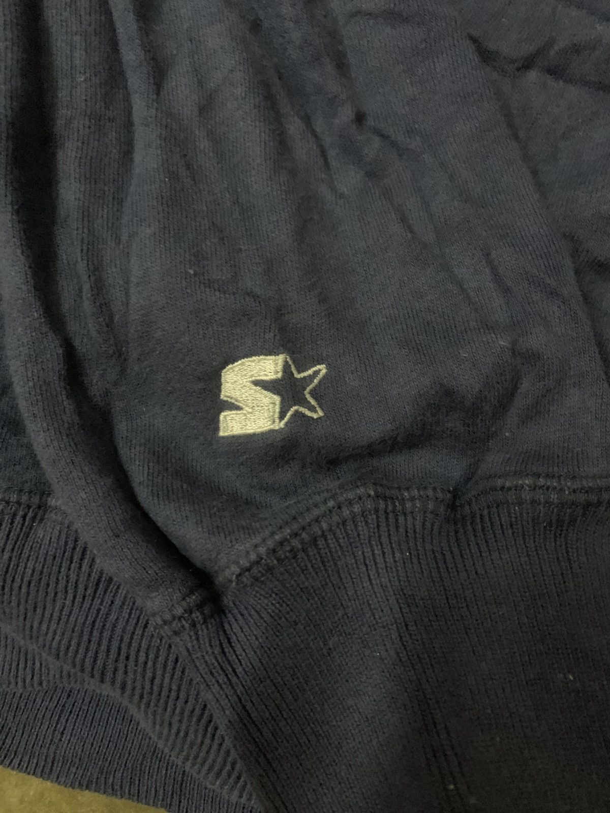 New York Yankees New York Yankees X Starter Embroidery Logo Button Sweatshirt Size US L / EU 52-54 / 3 - 7 Thumbnail