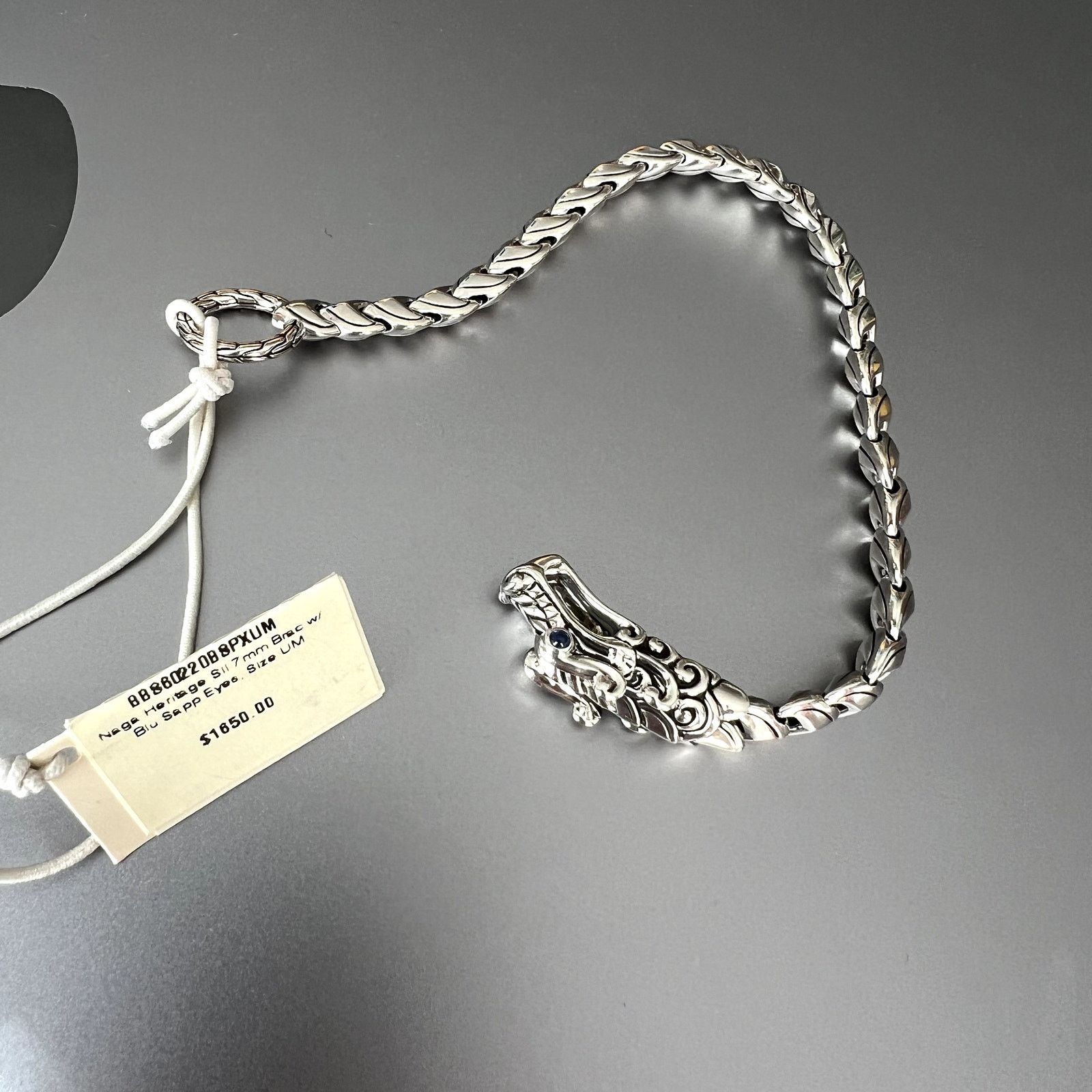 John Hardy John Hardy Naga DragonBracelet Sterling Silver 7mm unisex Size ONE SIZE - 5 Thumbnail