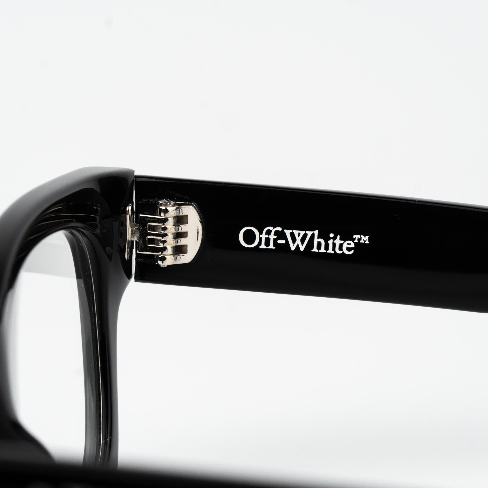 Off-White Off-White STYLE 78 Men Eyeglasses OERJ078 1000 NEW AUTHENTIC Size ONE SIZE - 7 Thumbnail