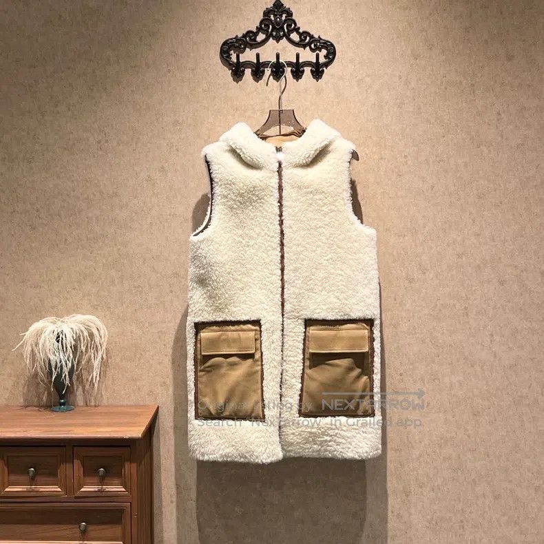Loro Piana Loro Piana Leather and Fur Dual-Sided Hooded Vest Size M / US 6-8 / IT 42-44 - 1 Thumbnail