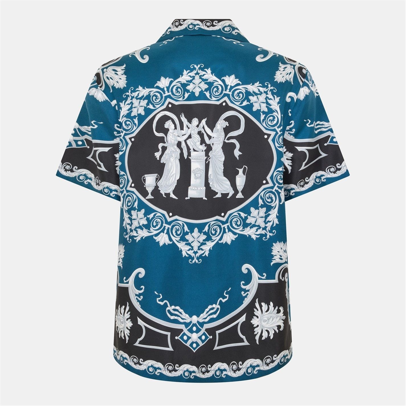 Versace o1g2r1mq0526 Short Sleeve Short Patterned Shirt Multicolor Size US M / EU 48-50 / 2 - 2 Thumbnail