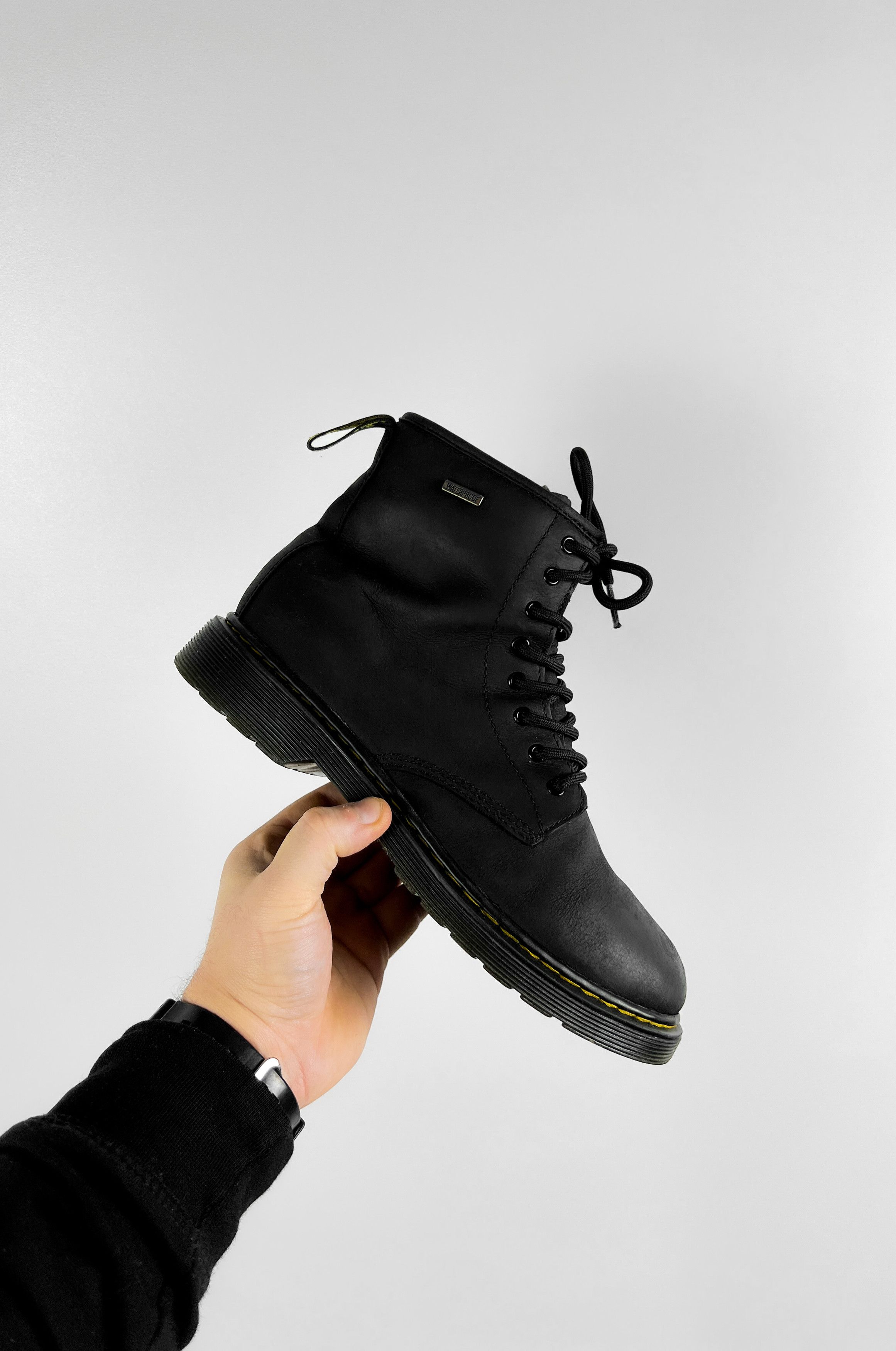 Dr. Martens Dr. Martens Leather Waterproof Women`s leather Boots Size US 8 / IT 38 - 2 Thumbnail