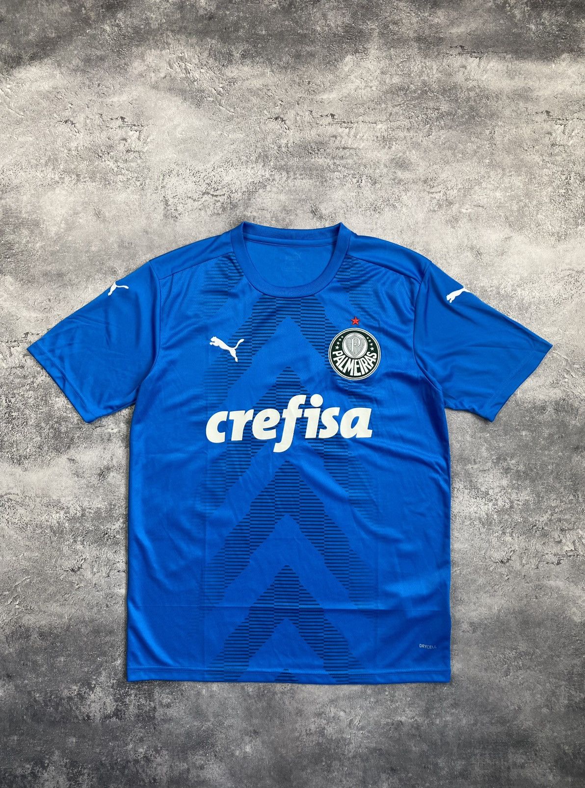 Puma Puma Palmeiras 2022/23 Brazil Blokcore Blue Soccer Jersey Size US L / EU 52-54 / 3 - 2 Thumbnail