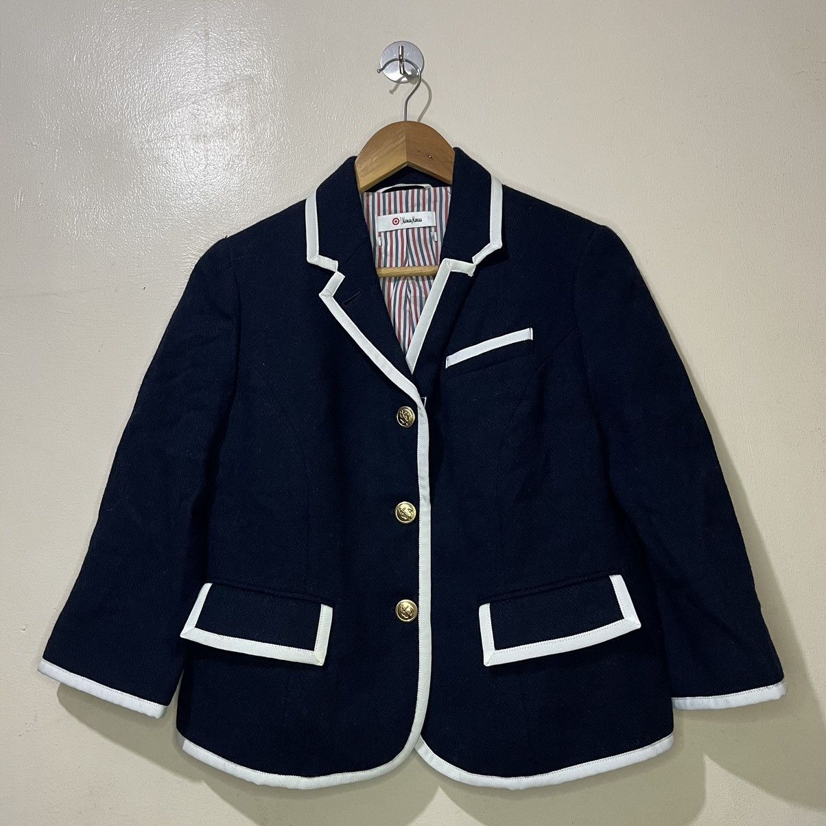 Neiman Marcus × Thom Browne Thom Browne - Neiman Marcus Women's Blazer Size L / US 10 / IT 46 - 1 Thumbnail