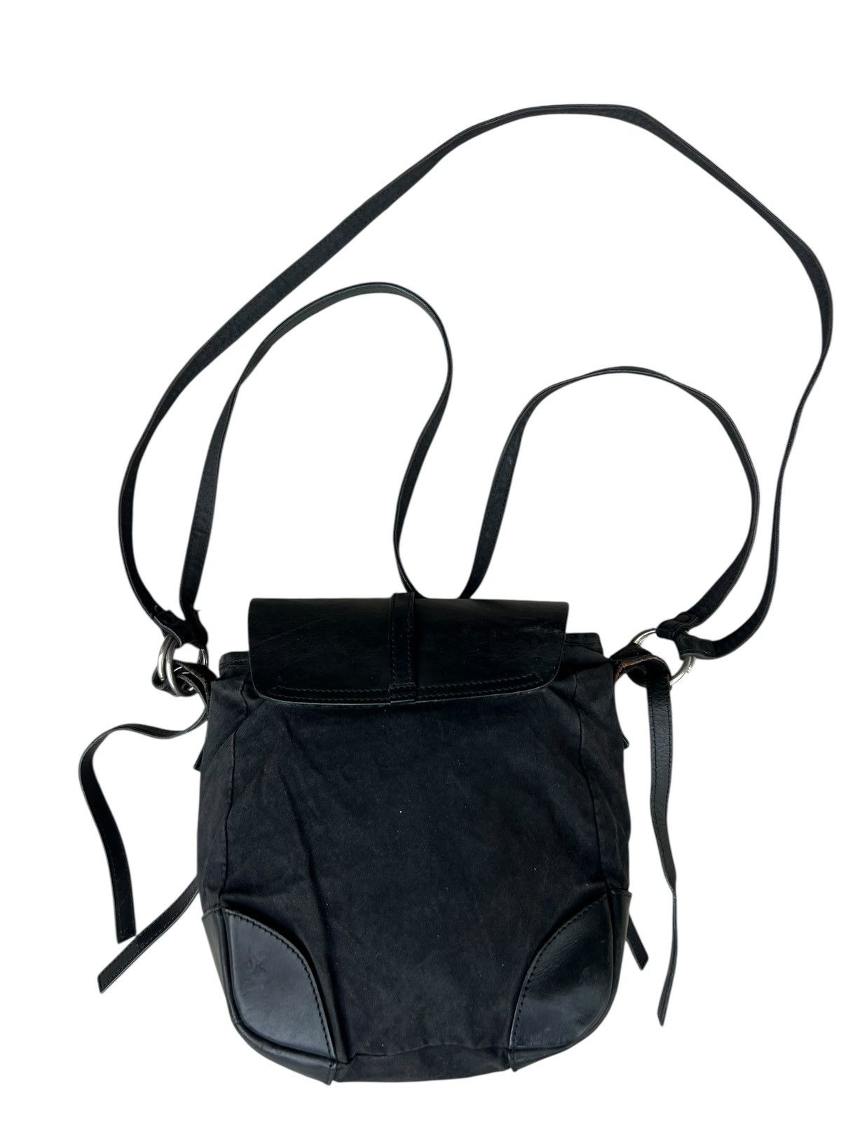 Leather × Yohji Yamamoto 2004 Yohji Yamamoto Y’s Leather Bag Size ONE SIZE - 7 Thumbnail