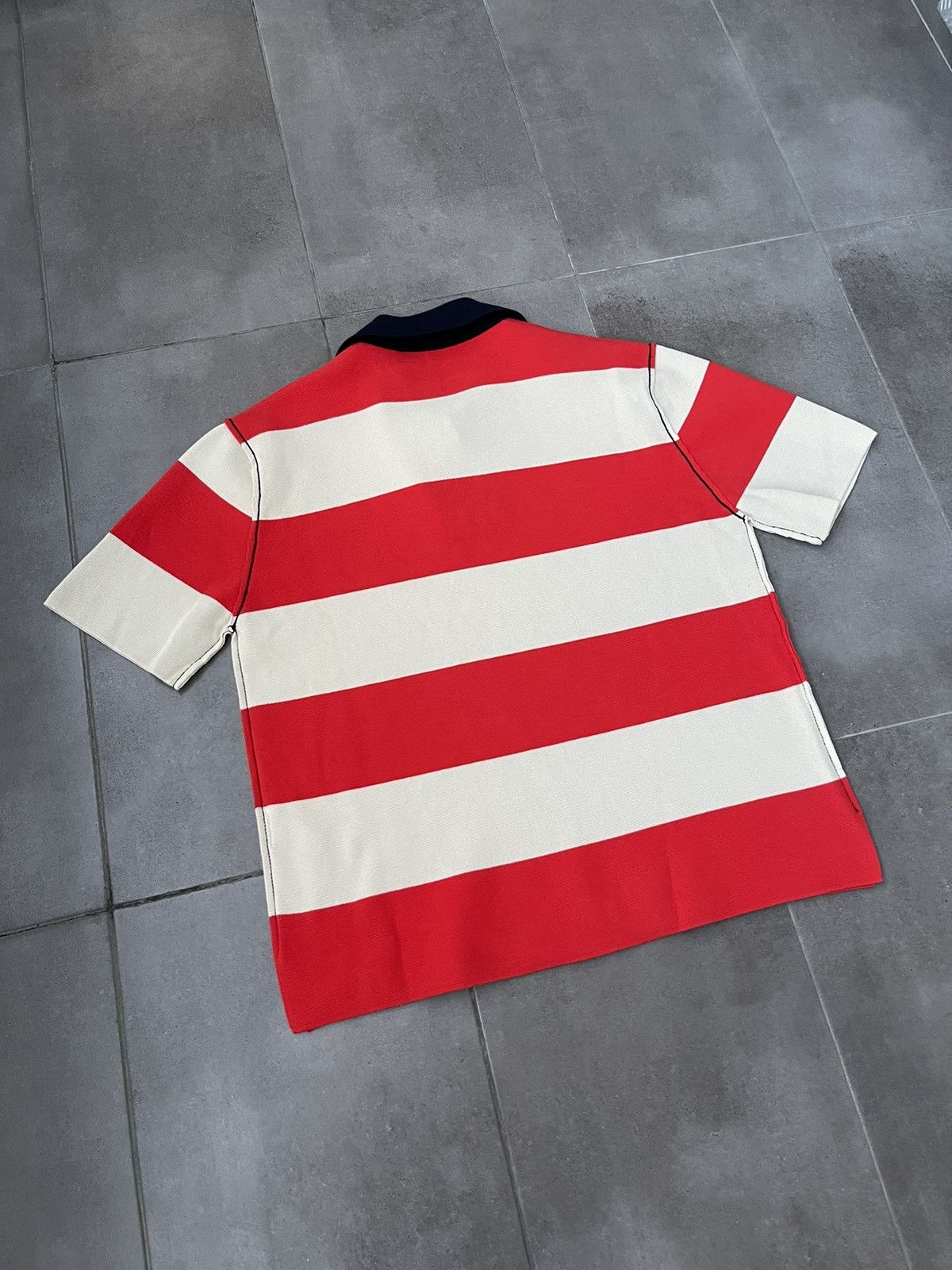 Sunnei !DS! SS23 Sunnei Maglia Unita S/S Stripped Polo Tee Size US M / EU 48-50 / 2 - 16 Thumbnail