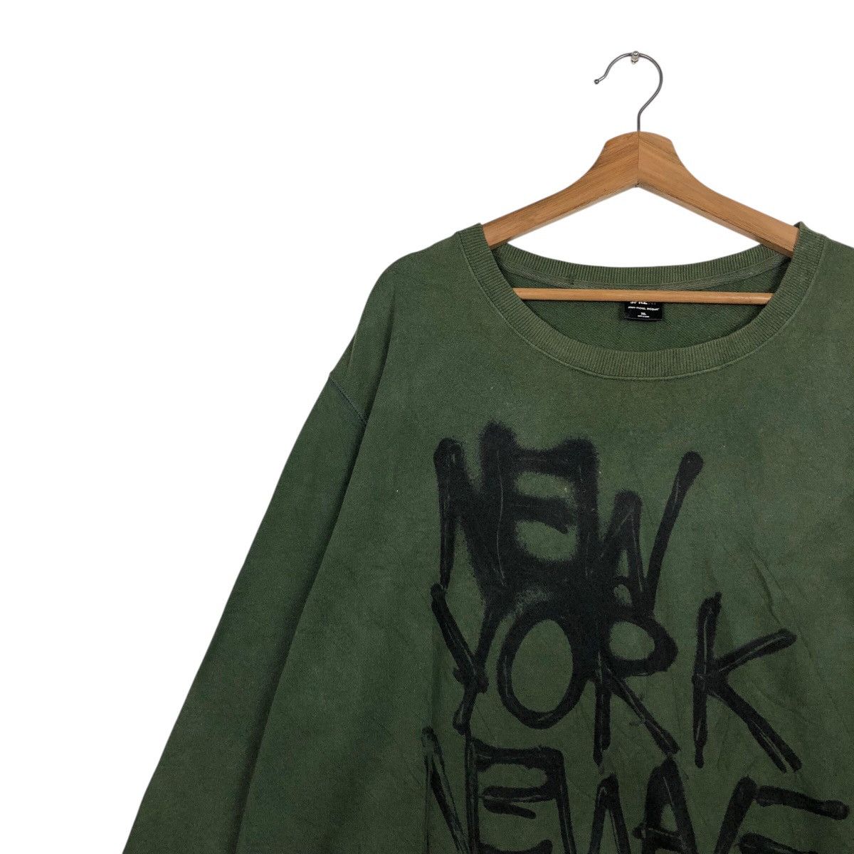 Jean-Michel Basquiat Vintage Sweatshirt Jean Michel Basquiat Big Logo Over Print Size US XXL / EU 58 / 5 - 8 Thumbnail