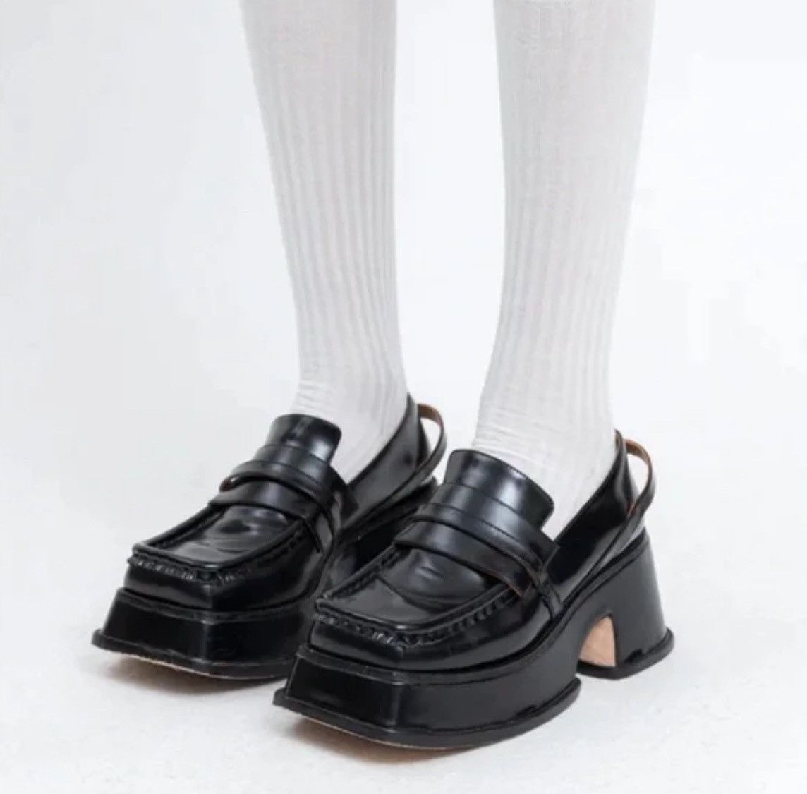Shushu/Tong SHUSHU/TONG PLATFORM LOAFERS SZ 35 Size US 6 / IT 36 - 1 Thumbnail
