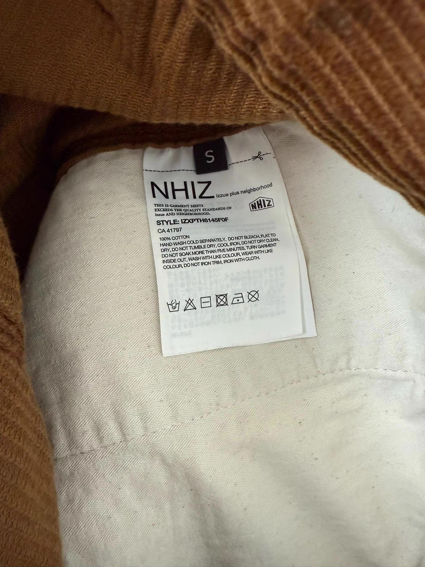 Neighborhood izzue x Neighborhood NHIZ Corduroy Loose Retro Pants Size US 32 / EU 48 - 7 Thumbnail
