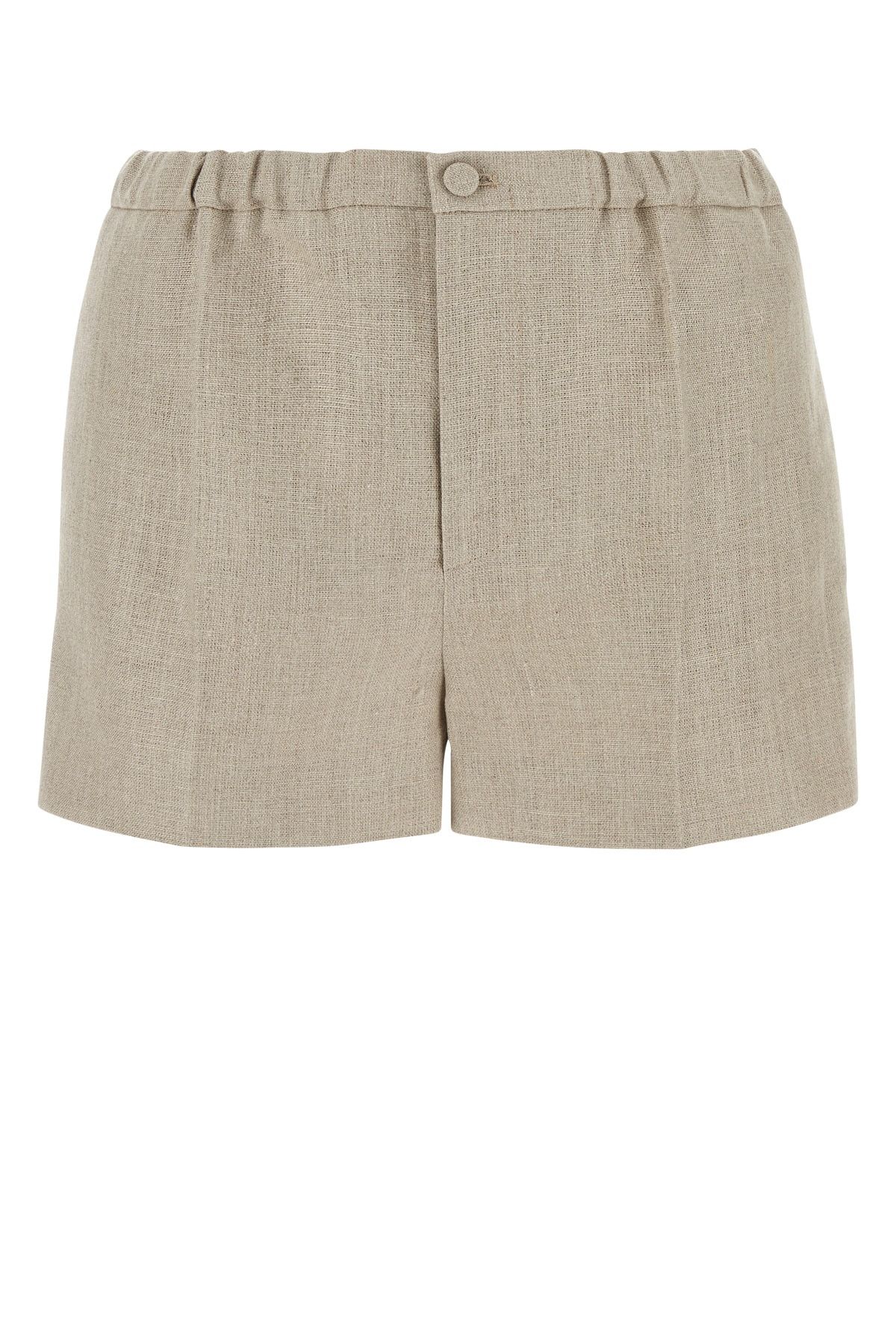 image of Valentino Garavani Bermuda in Beige O Tan, Women's (Size 27)