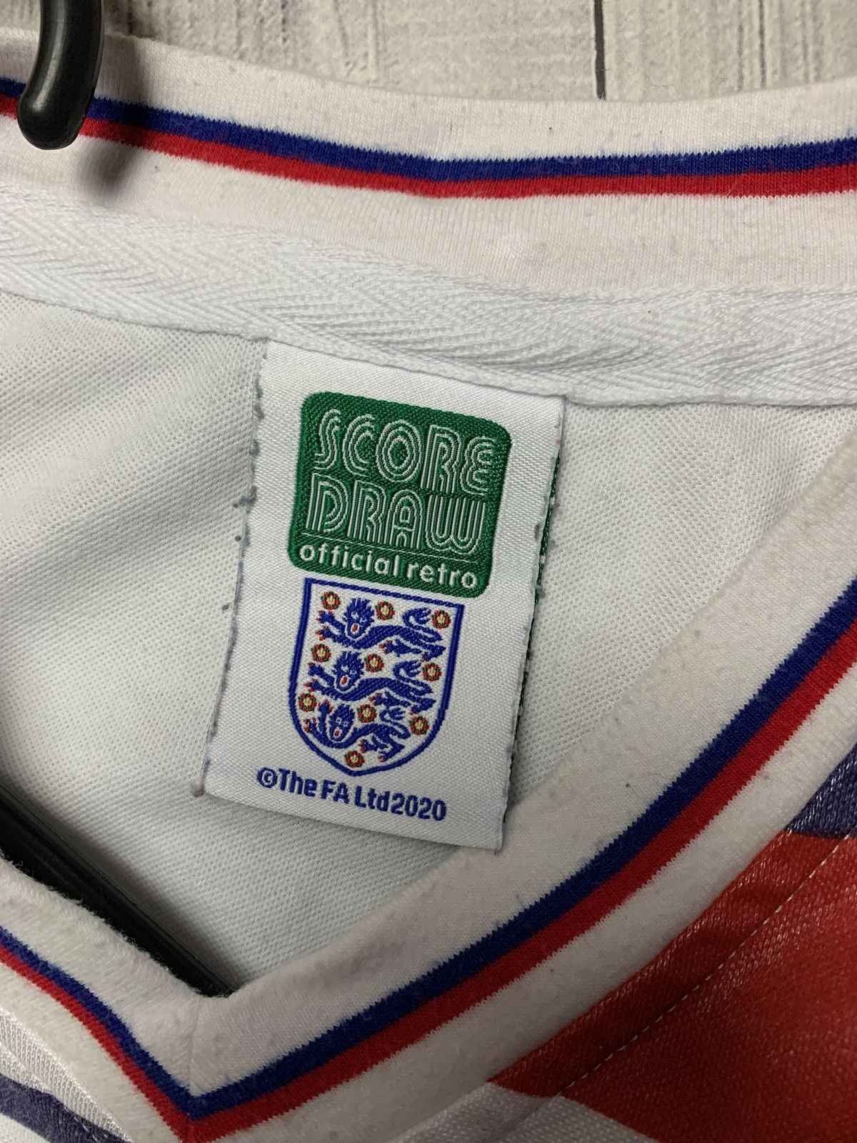 Vintage Vintage England retro soccer jersey tee logo size M Size US M / EU 48-50 / 2 - 4 Thumbnail