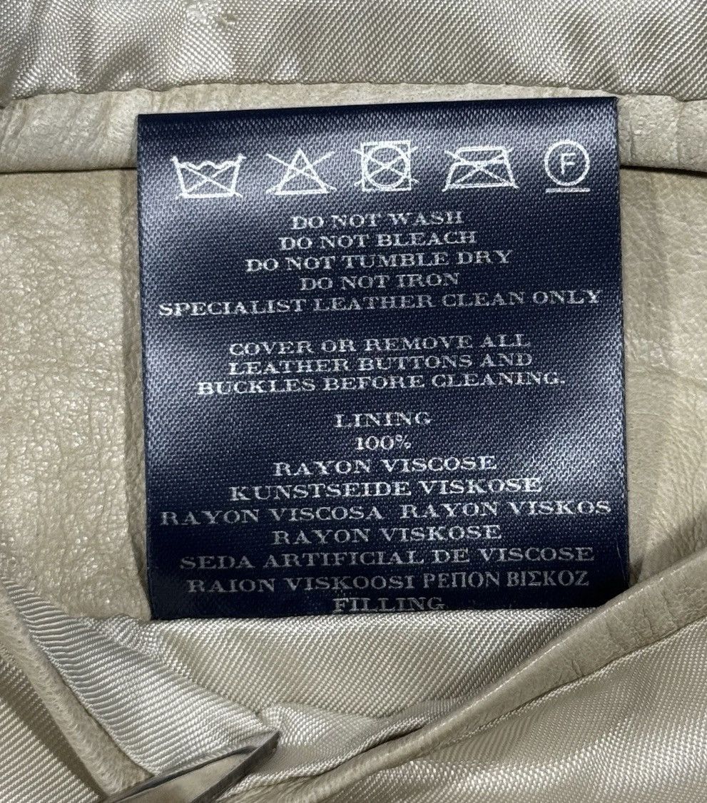 Burberry Distressed Leather Aviator Jacket Bomber 70s Style 54 celine Size US L / EU 52-54 / 3 - 9 Thumbnail
