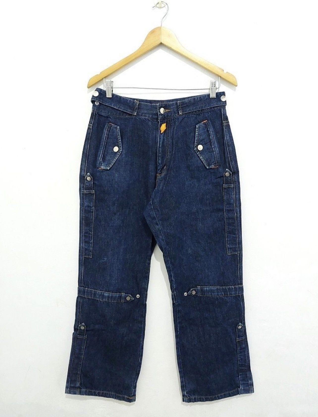 【美品】W&LT Jeans オレンジ　ヴィンテージ 美品】W&LT Jeans オレンジ ヴィンテージ - メルカリ