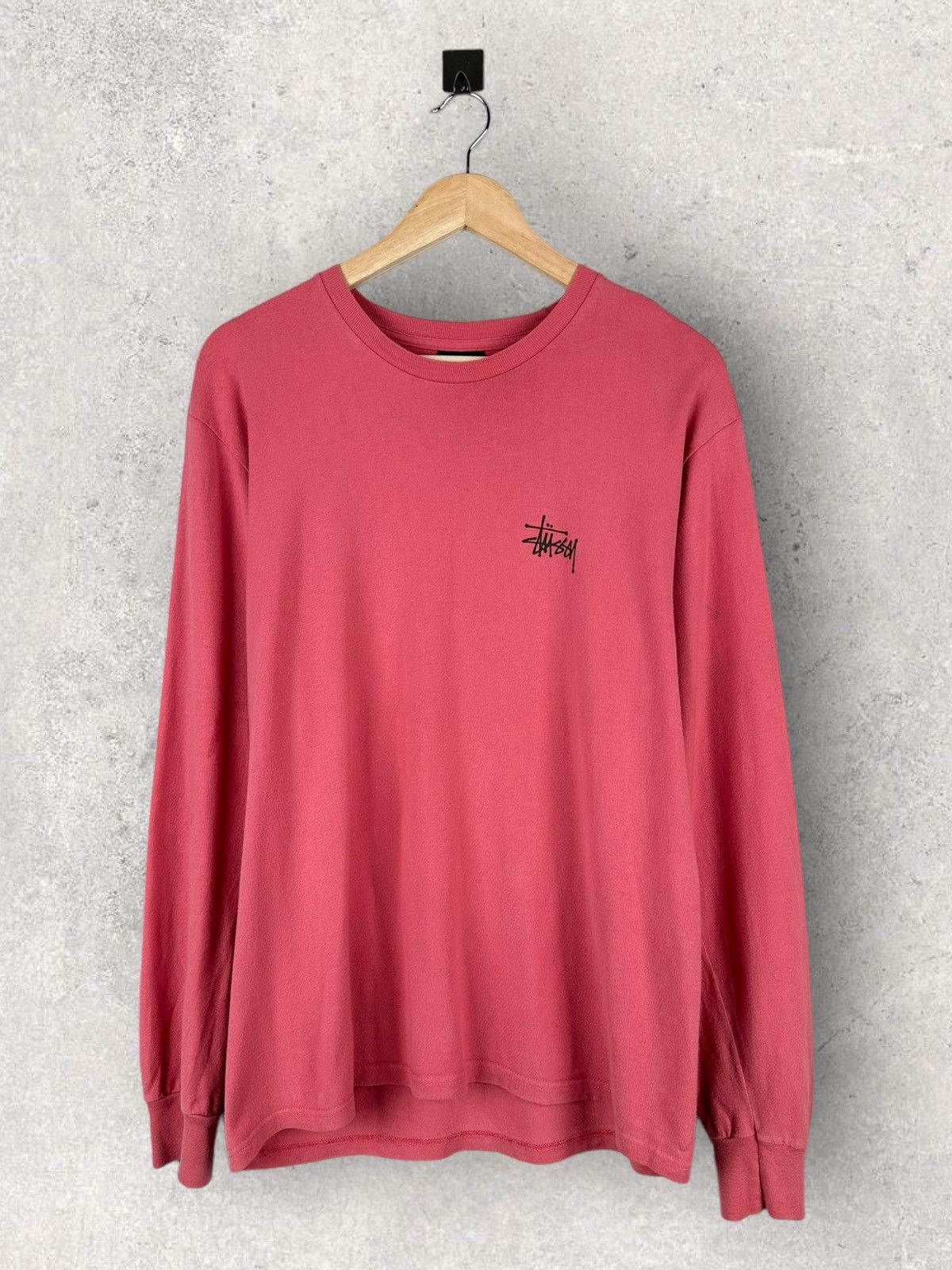Stussy Vintage Y2k Stussy Long Sleeve Tee Box Logo Streetwear Size US M / EU 48-50 / 2 - 2 Thumbnail