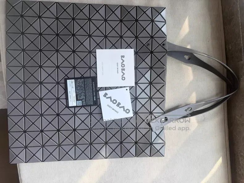 Issey Miyake Issey Miyake Gray Handbag Size ONE SIZE - 2 Thumbnail