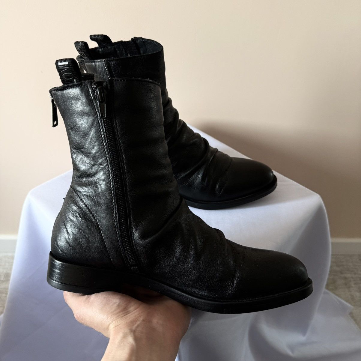 Replay Replay Agantgarde Leather Ankle Boots Style Guidi Rick Owens Size US 8 / IT 38 - 7 Thumbnail