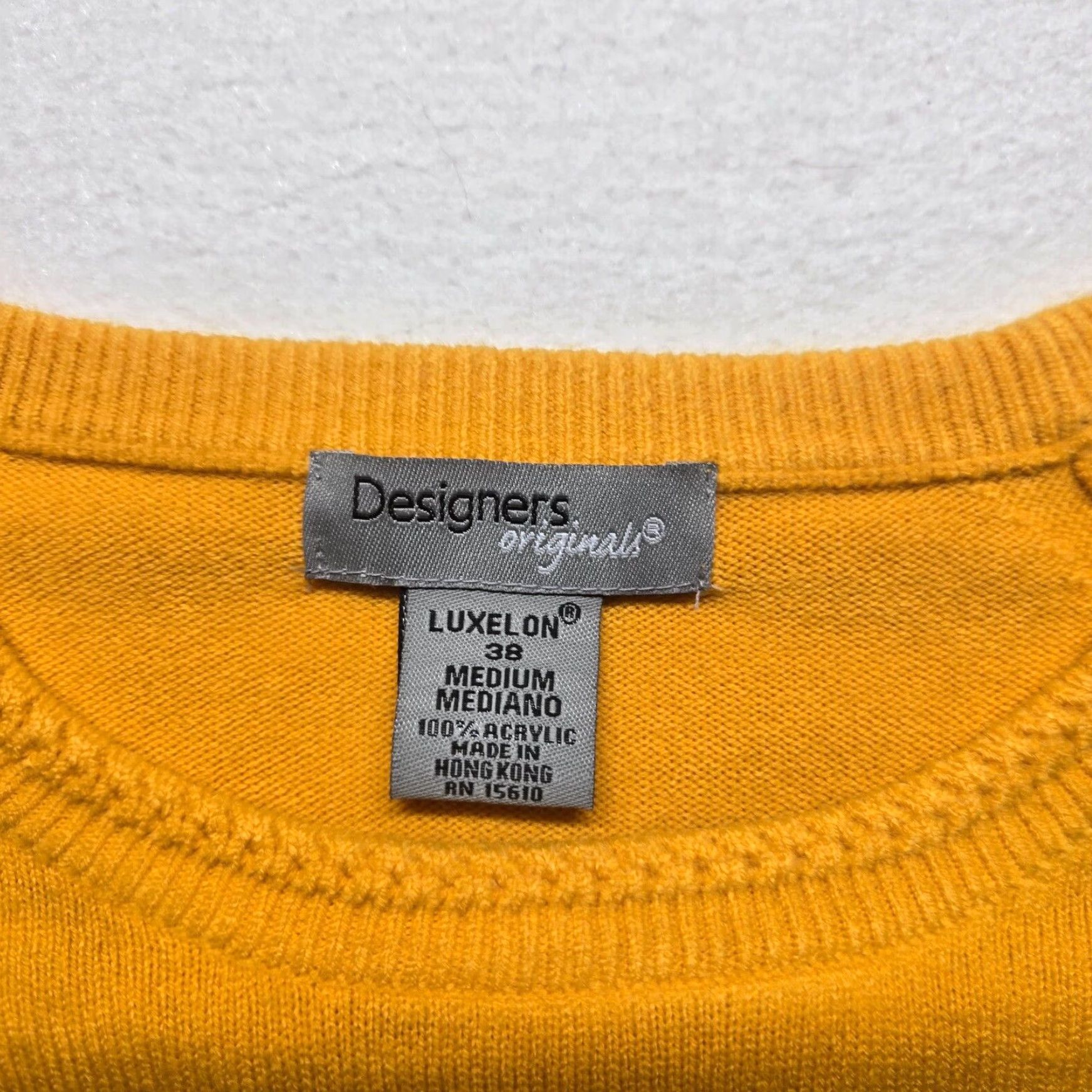 Vintage VINTAGE Moda Orange Short Sleeve Sweater Adult Women's Medium Acrylic Cotton Knit Size XS / US 0-2 / IT 36-38 - 2 Thumbnail