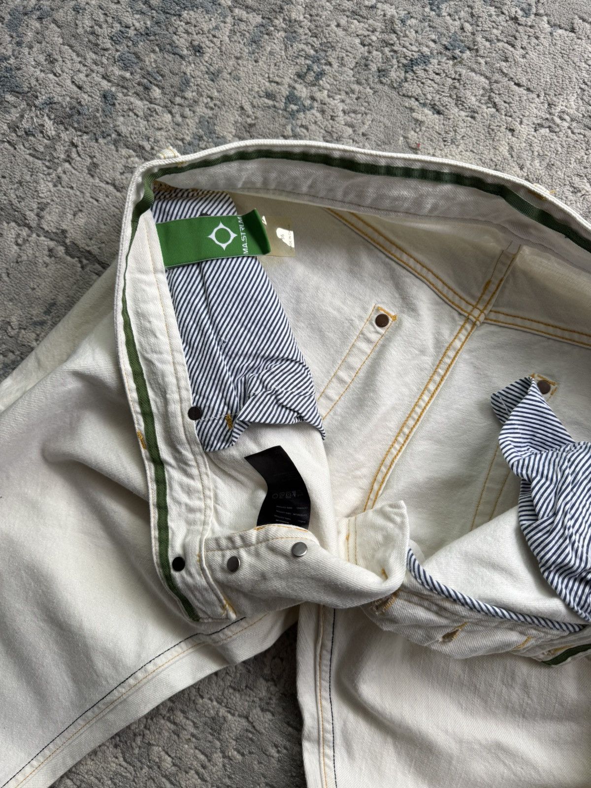 MA.STRUM Ma.Strum Cotton white/Cream Pants Size 36 Size US 34 / EU 50 - 8 Thumbnail