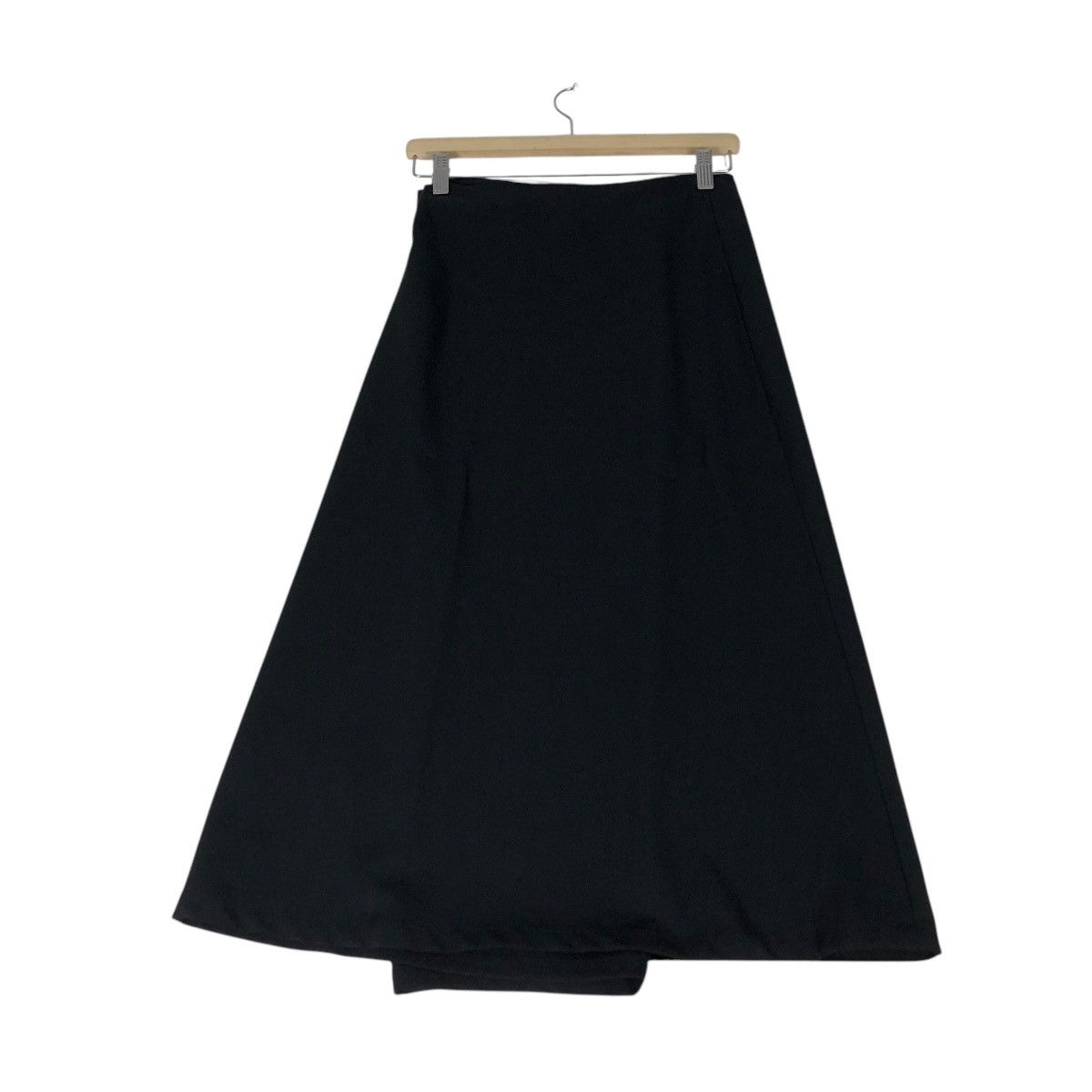Yohji Yamamoto 🔥VINTAGE LONG SKIRT DOUBLE LAYER Y’S YOHJI YAMAMOTO Size 24" / US 00 / IT 34 - 2 Thumbnail