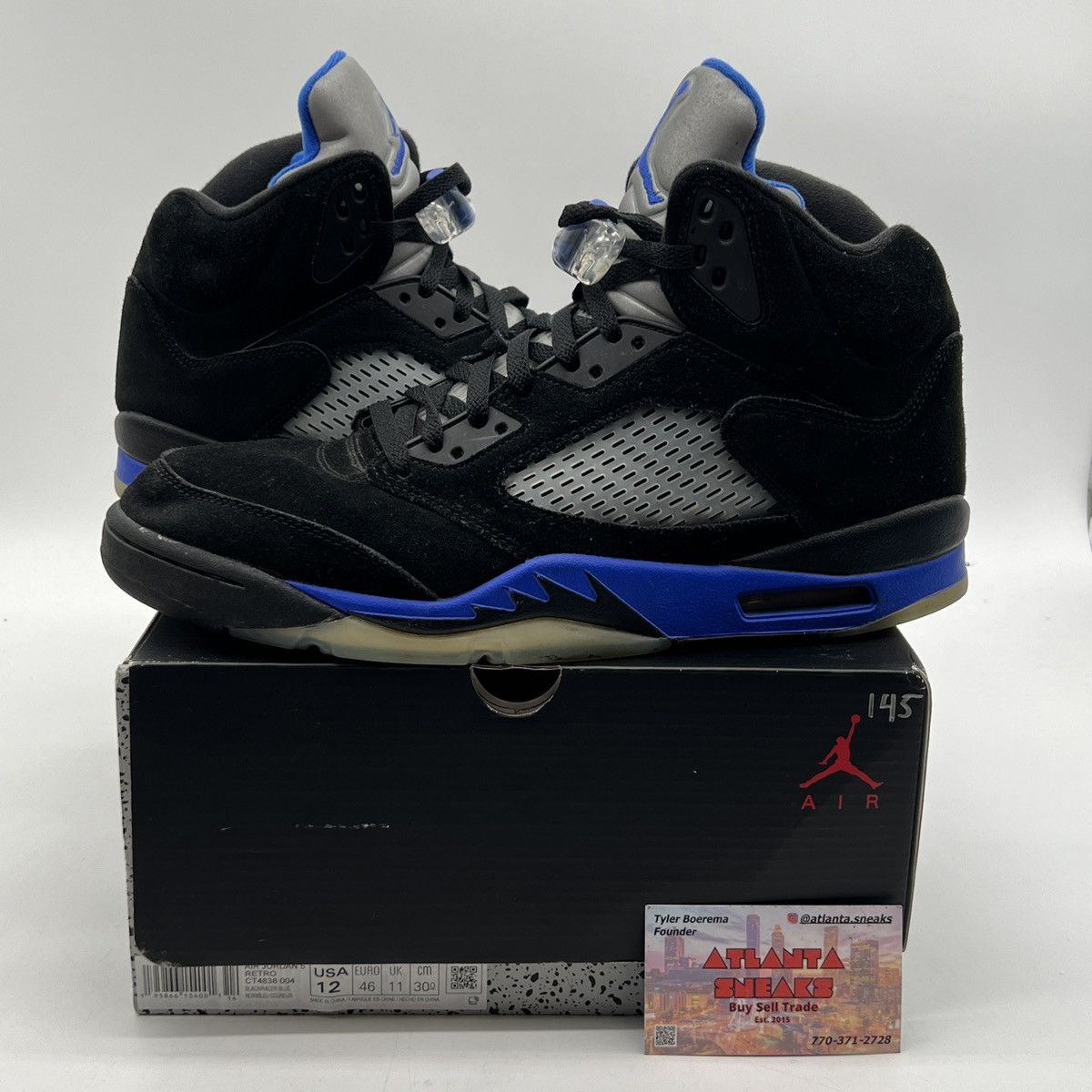 Air Jordan 5 racer blue