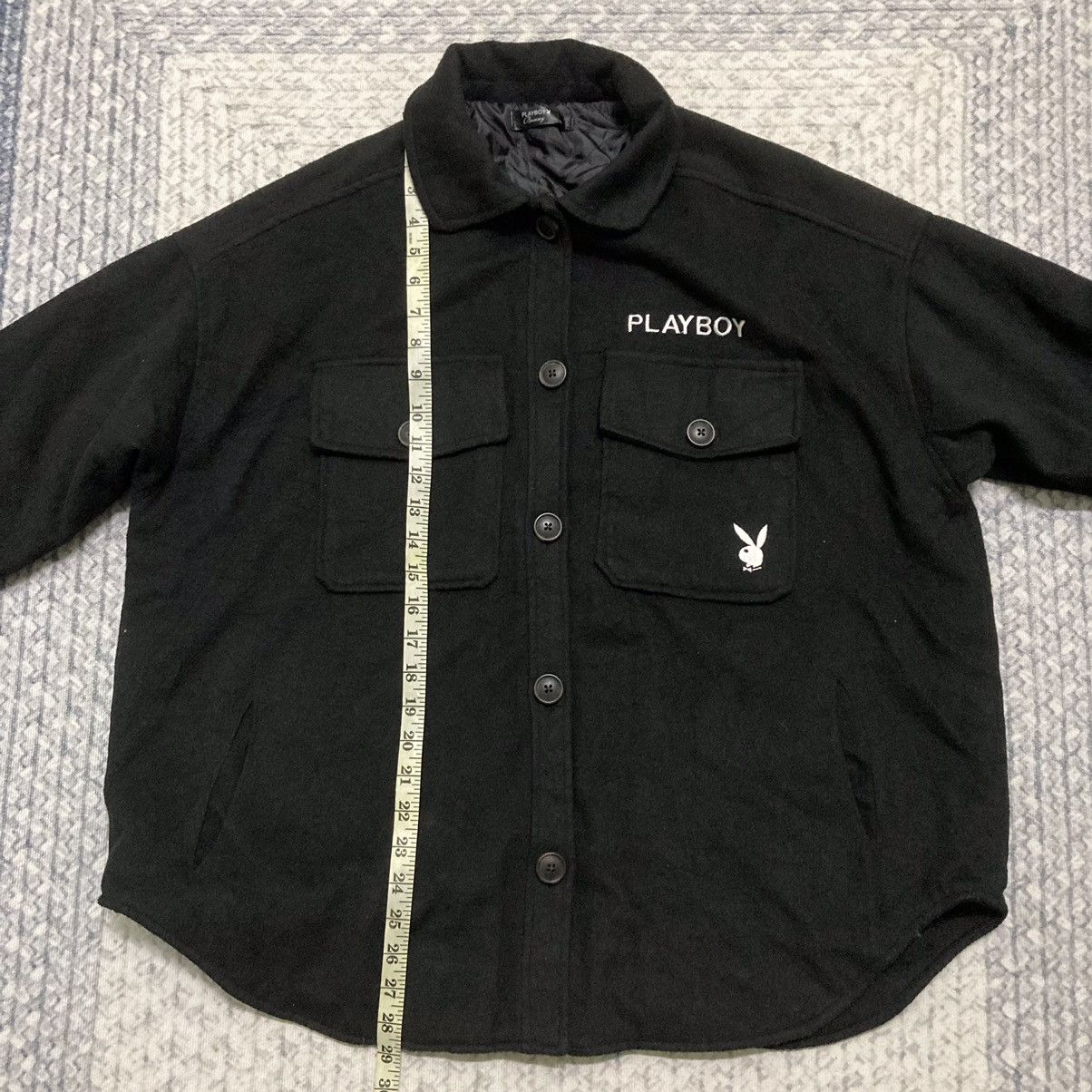 Japanese Brand × Playboy Faded Playboy Bunny Oversized Button Jacket Size US XL / EU 56 / 4 - 9 Thumbnail